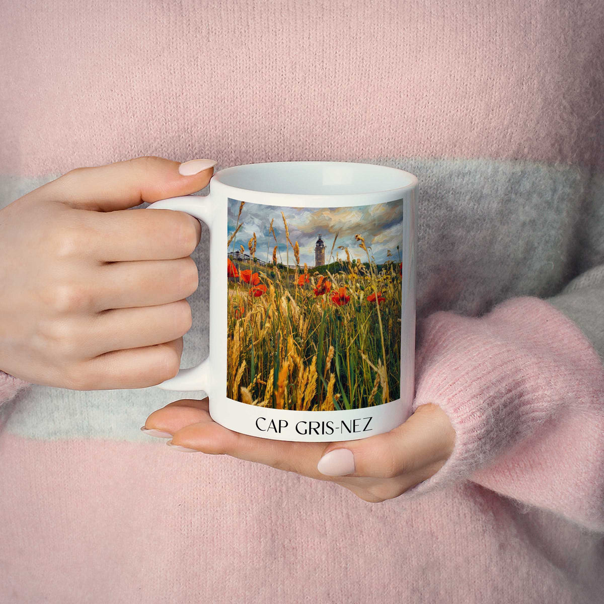 cap-gris-nez-côte-d'opale-frankreich-kaffeebecher-oil-painting-oelgemaelde