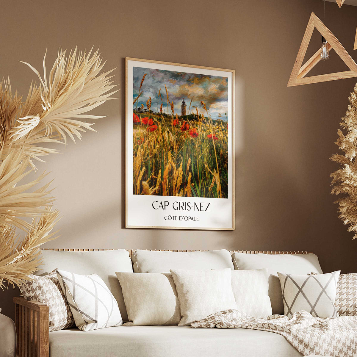 cap-gris-nez-côte-d'opale-frankreich-poster-oil-painting-oelgemaelde