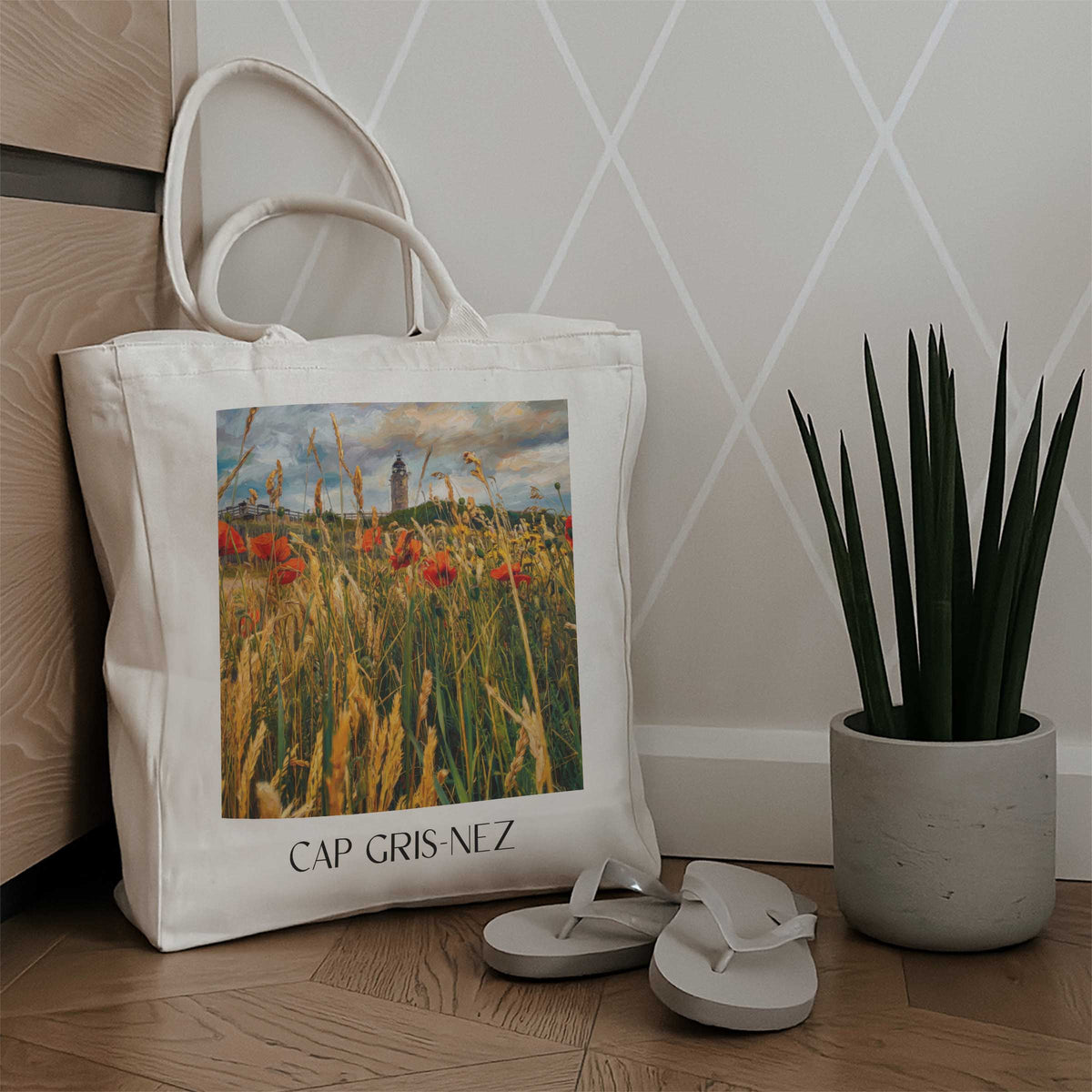cap-gris-nez-côte-d'opale-frankreich-einkaufstasche-oil-painting-oelgemaelde