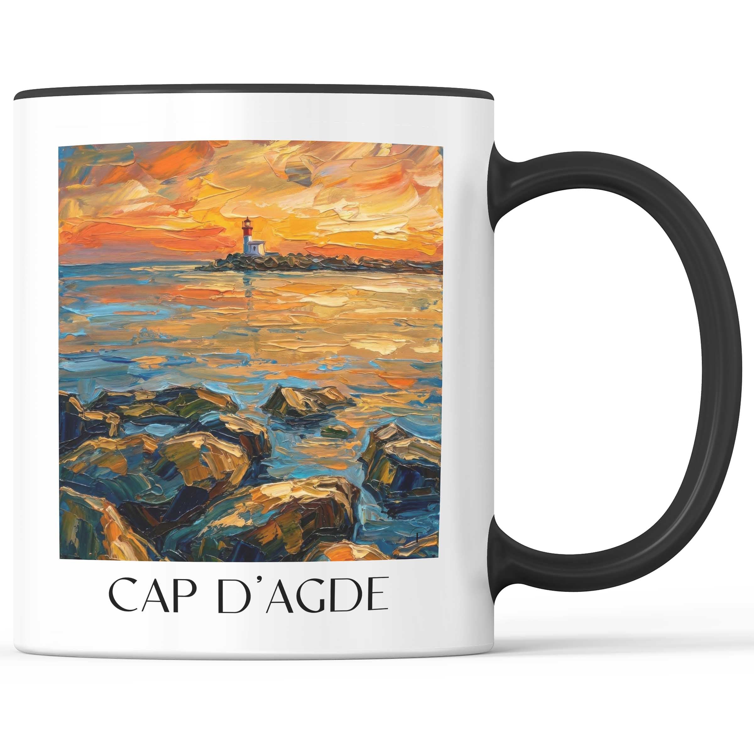 cap-d'agde-okzitanien-frankreich-kaffeebecher-oil-painting-oelgemaelde