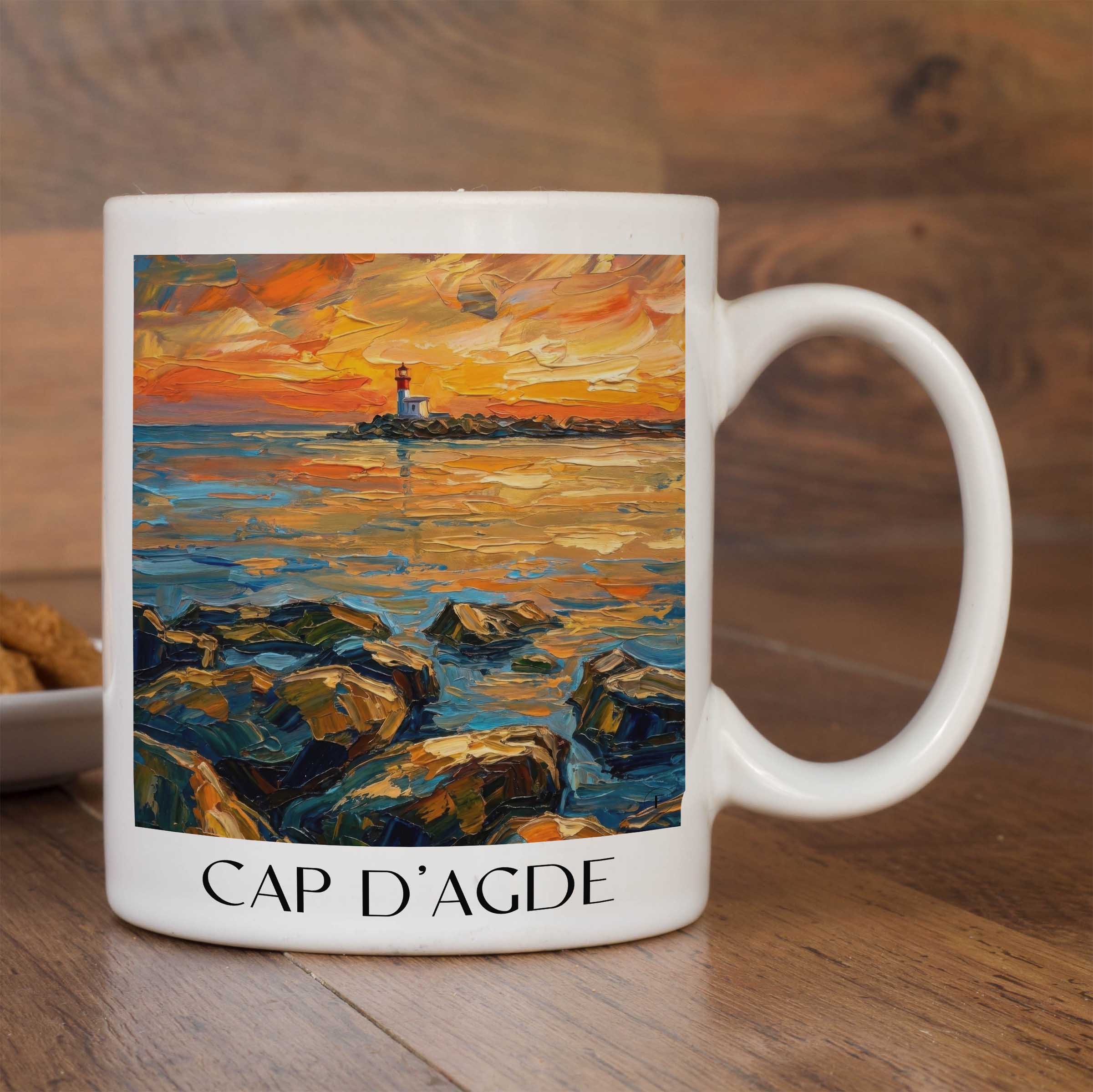 cap-d'agde-okzitanien-frankreich-kaffeebecher-oil-painting-oelgemaelde