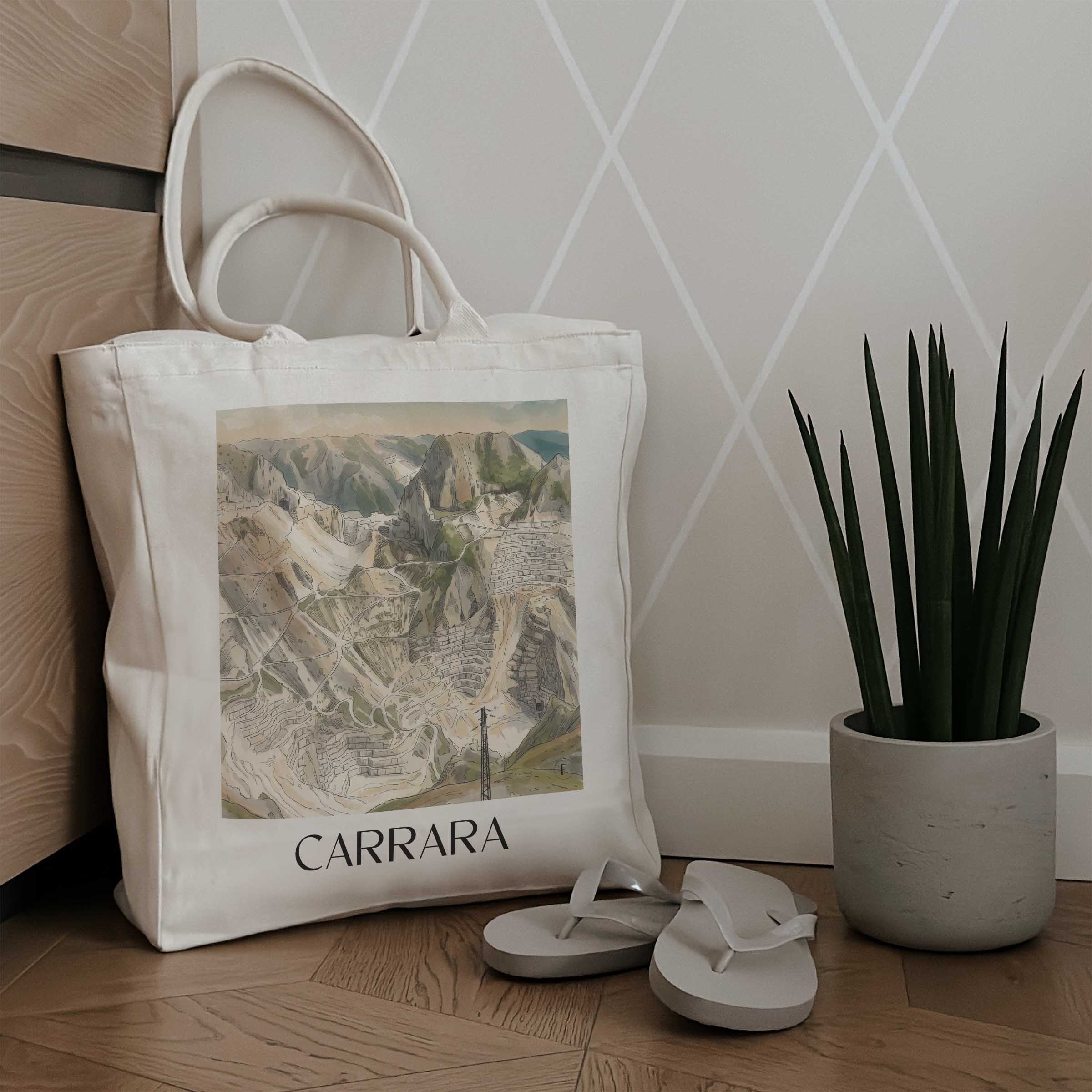 carrara-toskana-italien-einkaufstasche-aquarell
