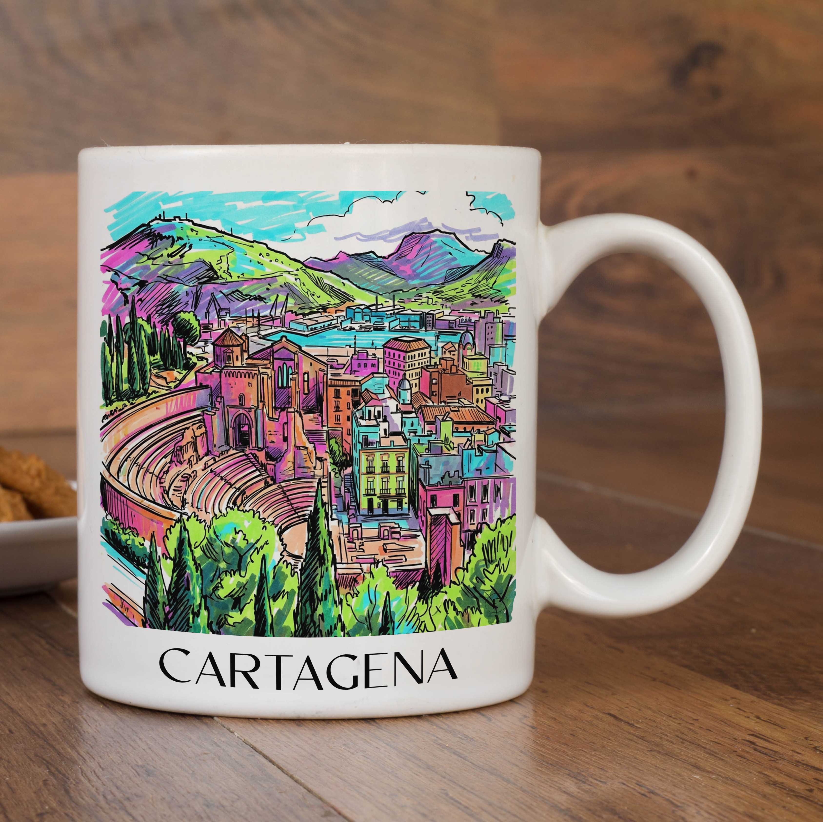 cartagena-spanien-spanien-kaffeebecher-graffiti