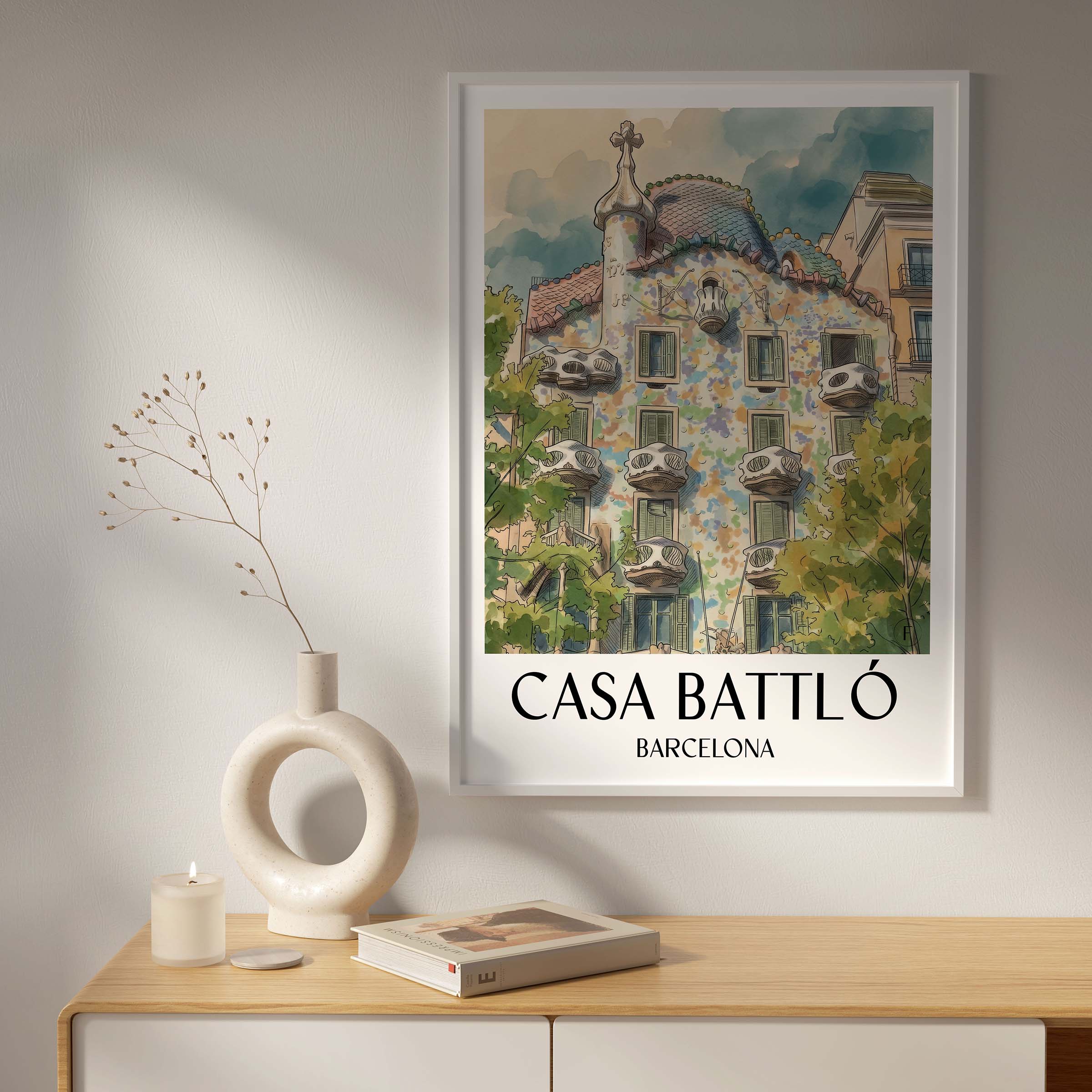 casa-batlló-barcelona-spanien-poster-aquarell