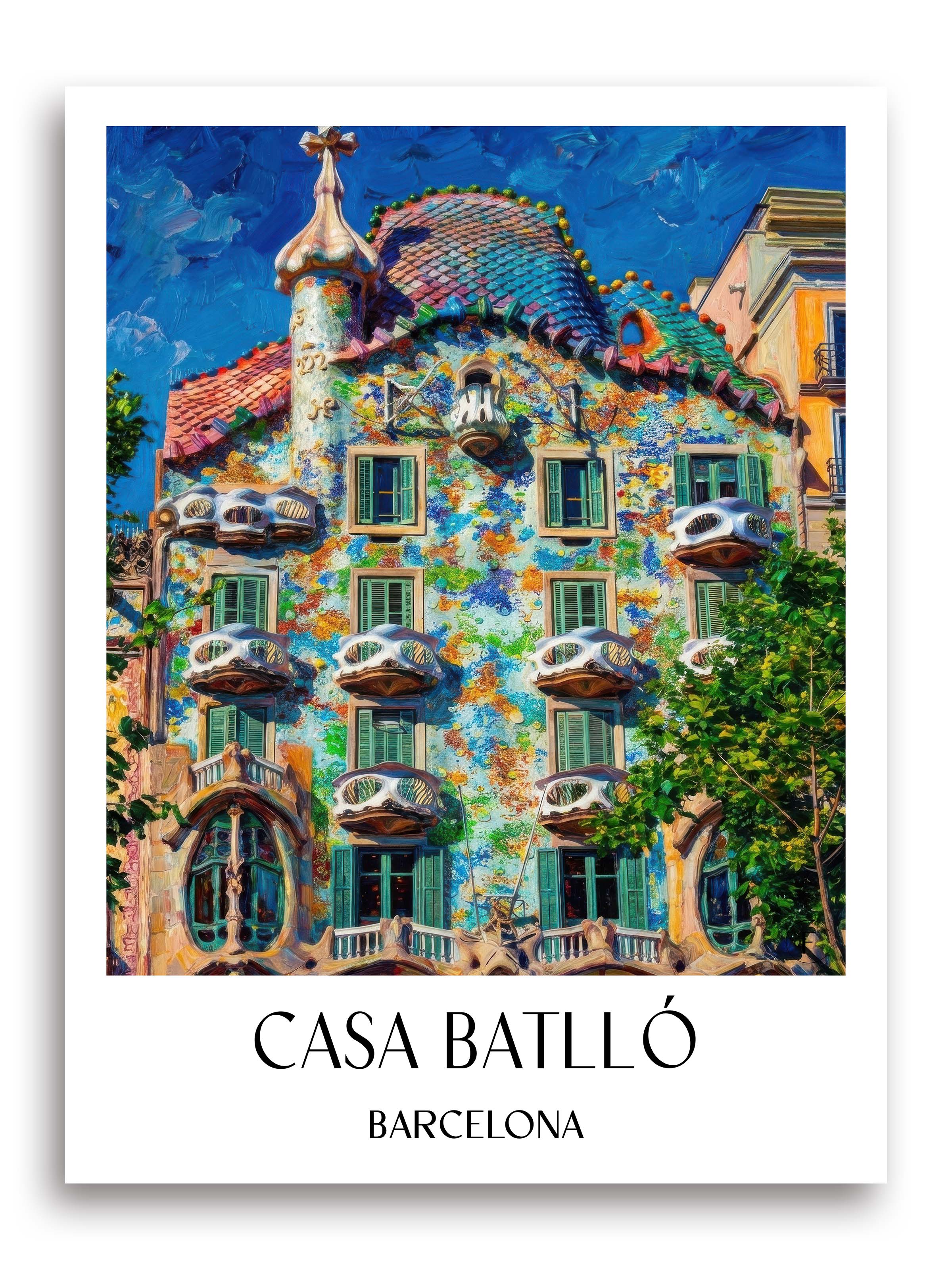 casa-batlló-barcelona-spanien-poster-oil-painting-oelgemaelde