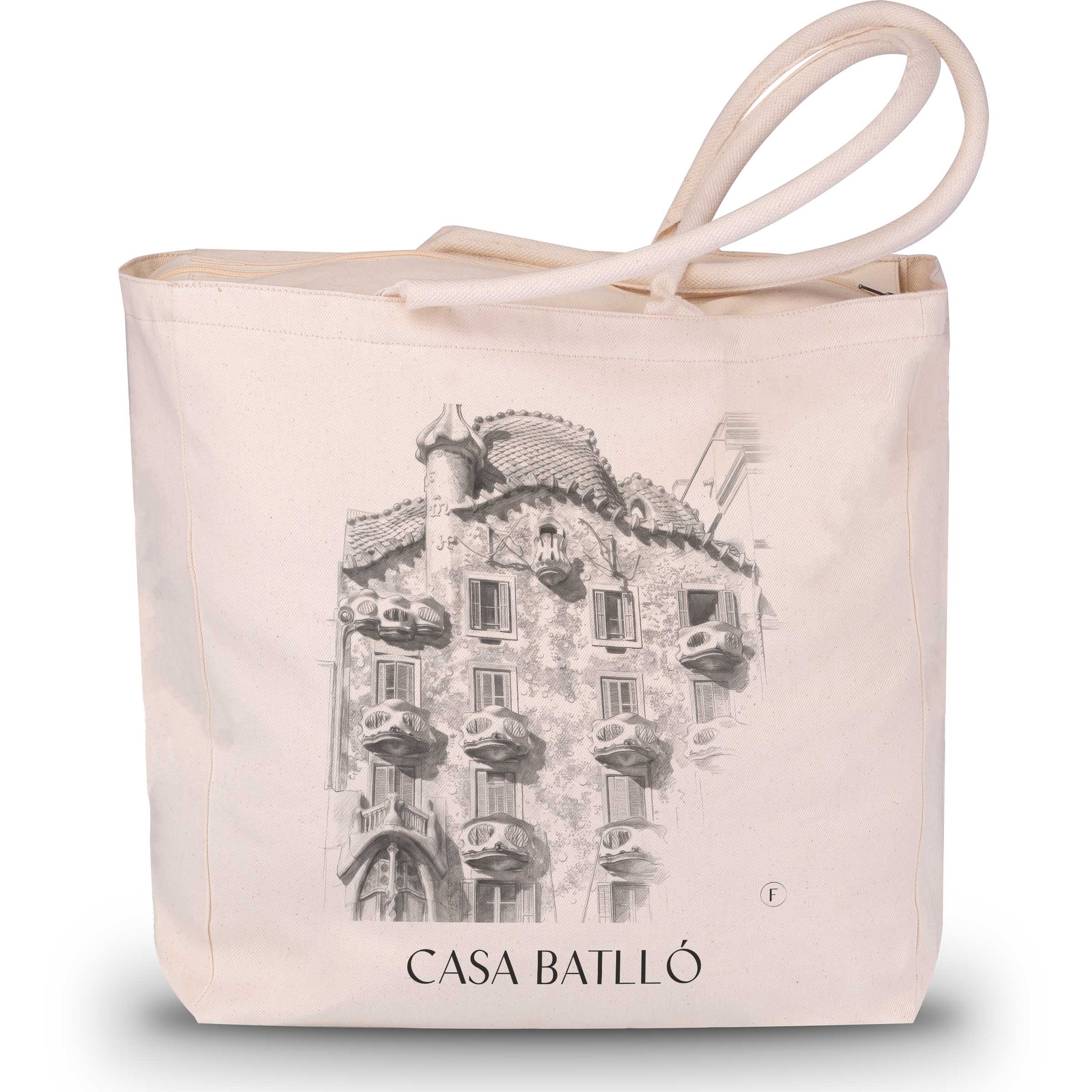 casa-batlló-barcelona-spanien-einkaufstasche-bleistift-zeichnung-drawing