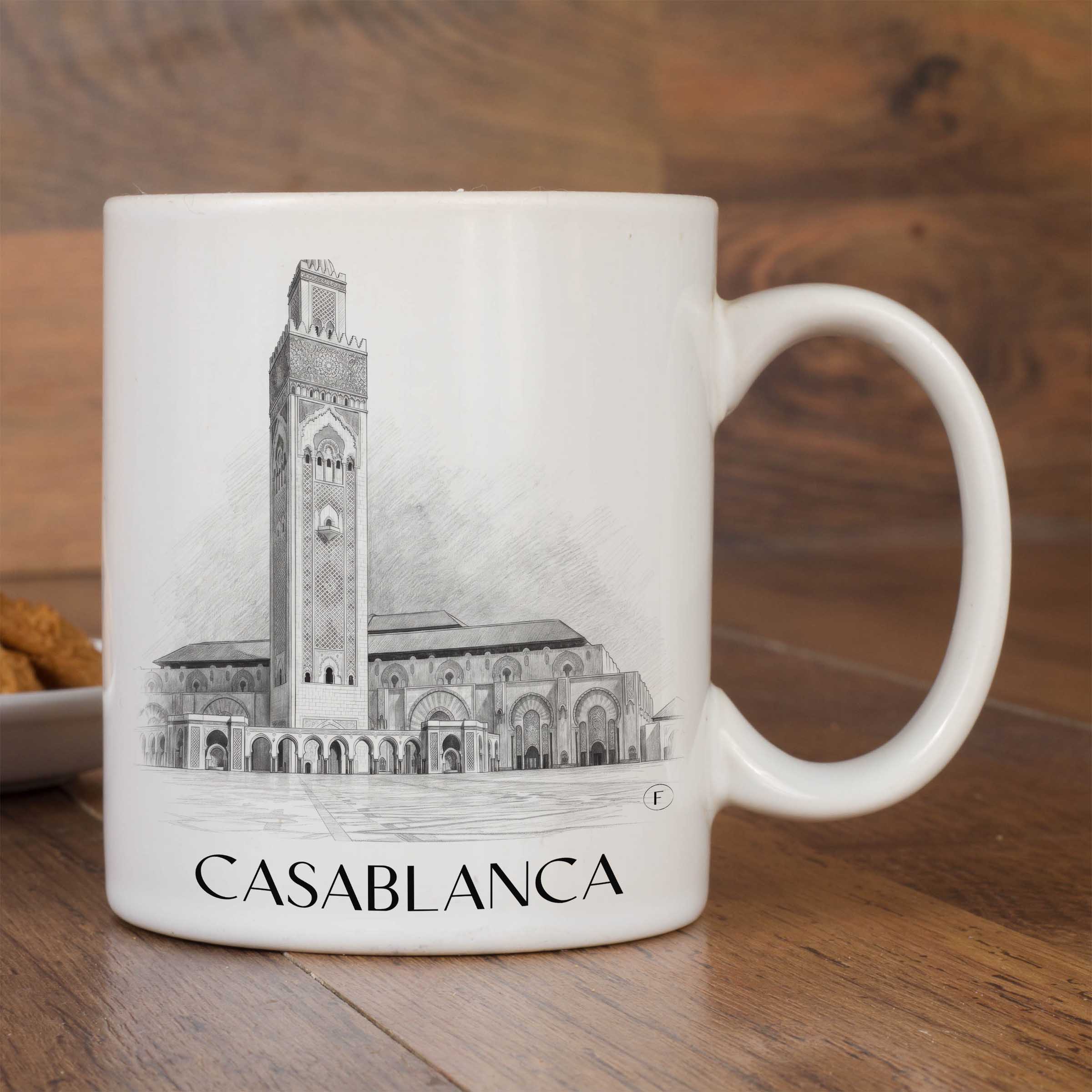 casablanca-marokko-kaffeebecher-bleistift-zeichnung-drawing