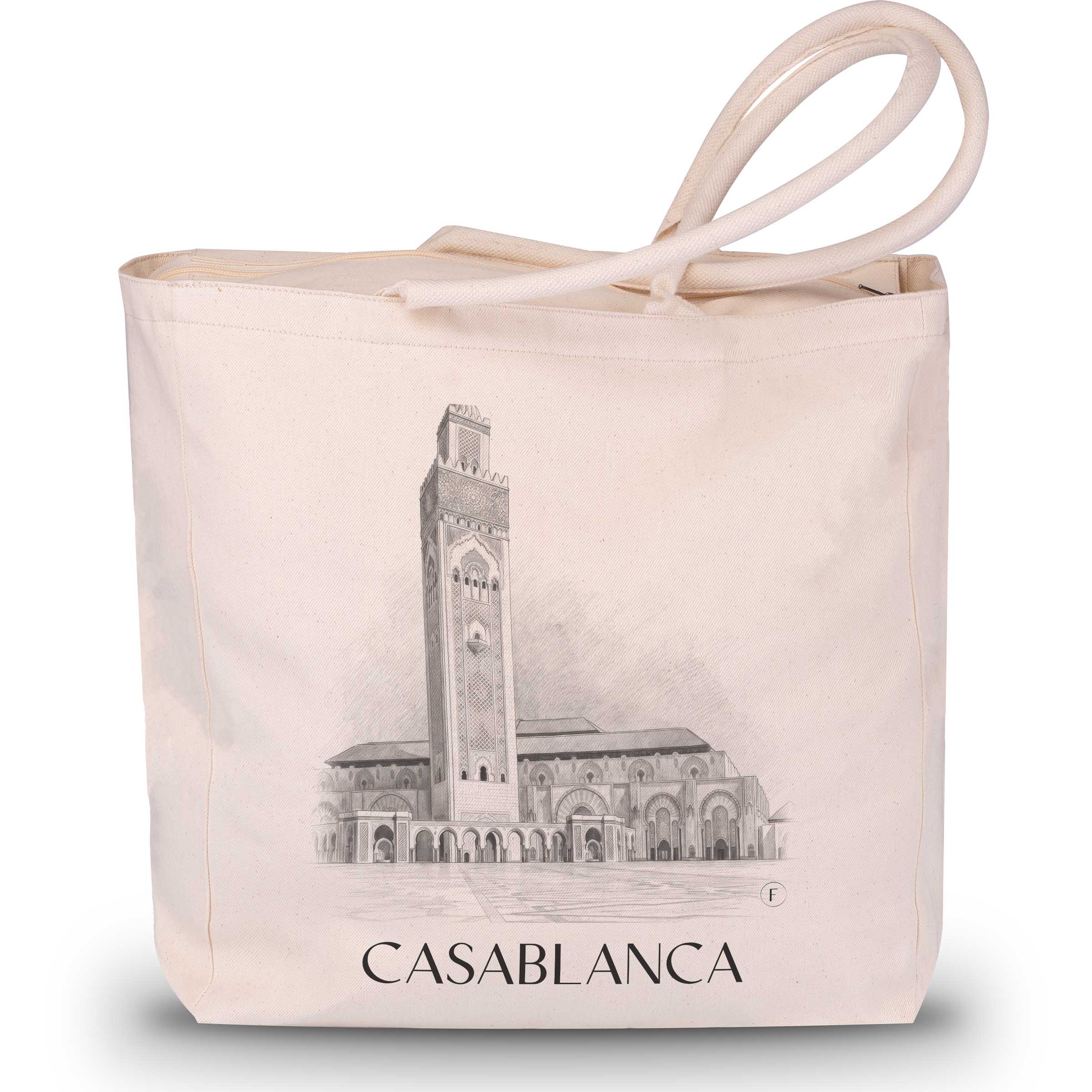 casablanca-marokko-einkaufstasche-bleistift-zeichnung-drawing