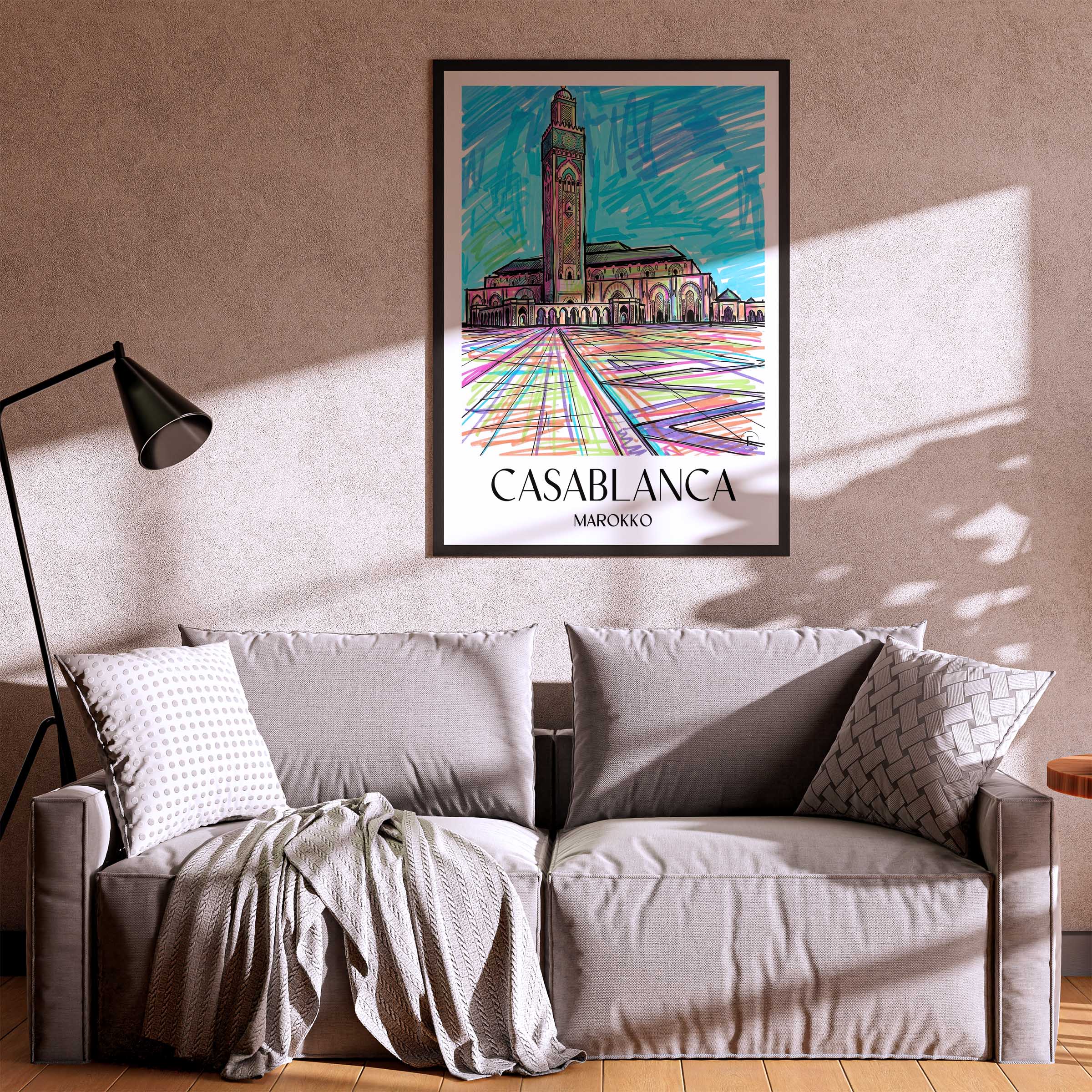 casablanca-marokko-poster-graffiti