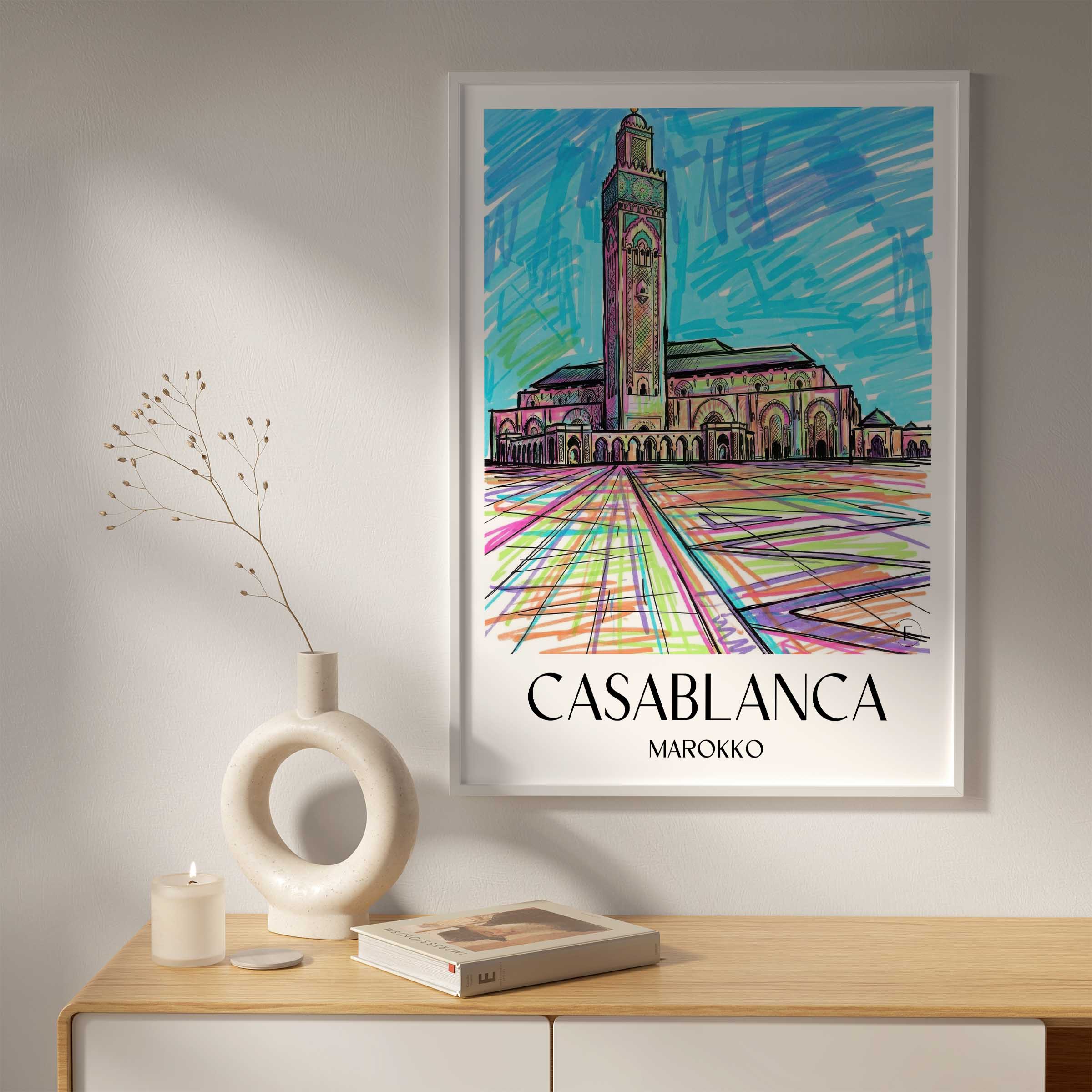 casablanca-marokko-poster-graffiti