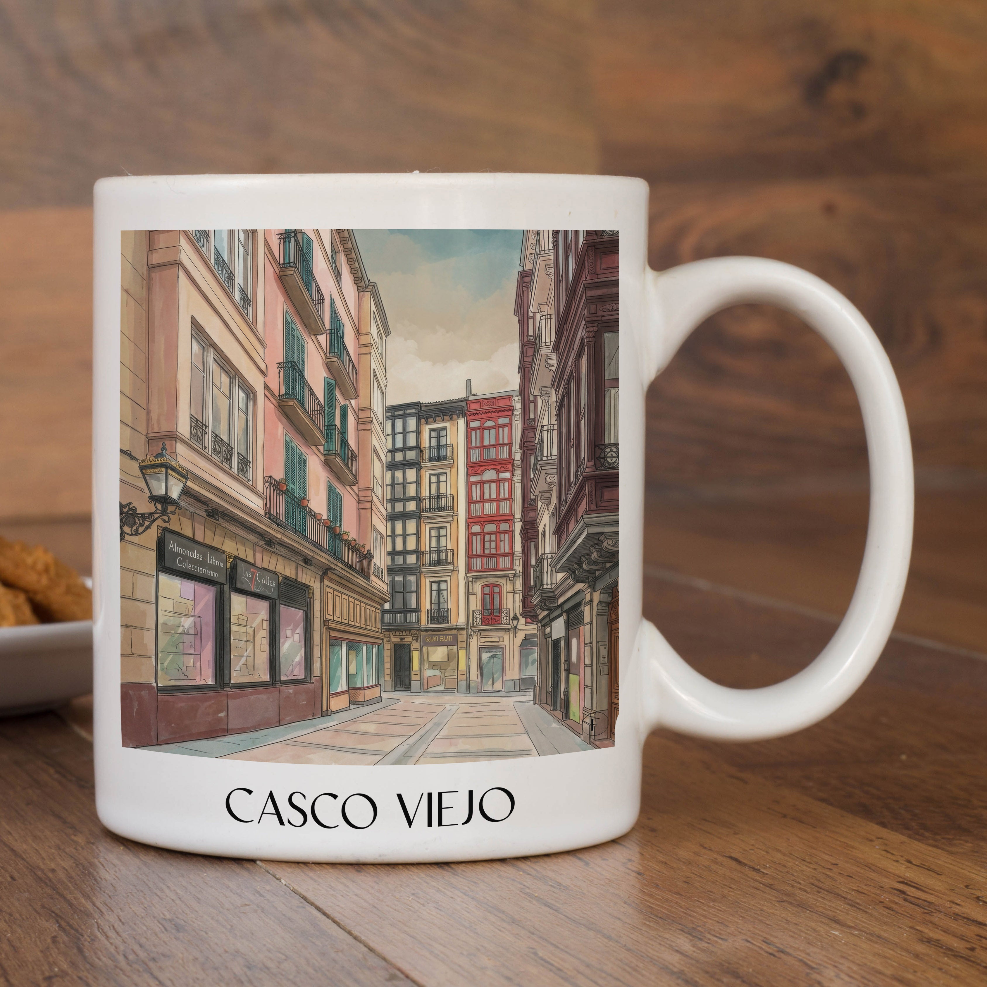 casco-viejo--bilbao-spanien-kaffeebecher-aquarell