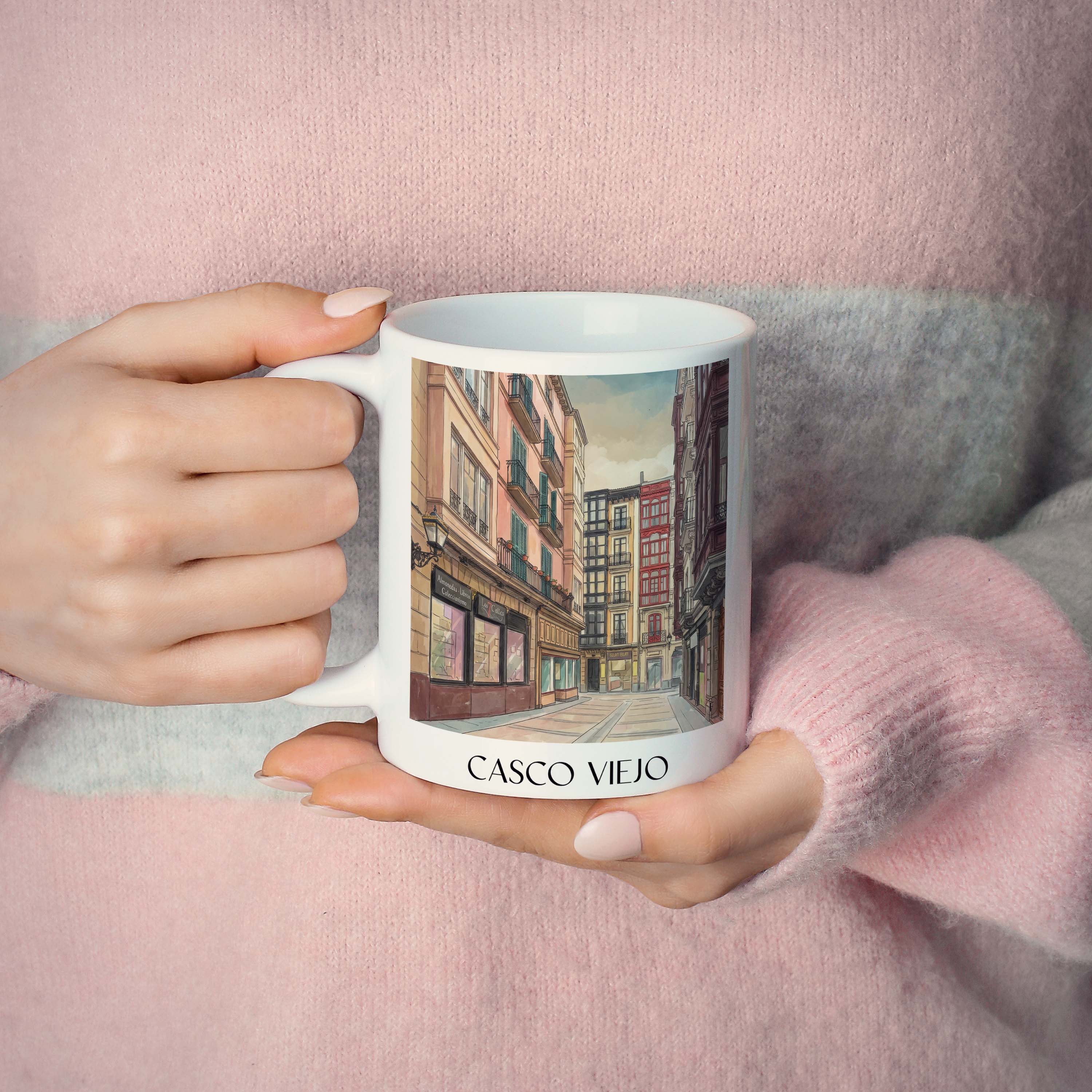 casco-viejo--bilbao-spanien-kaffeebecher-aquarell