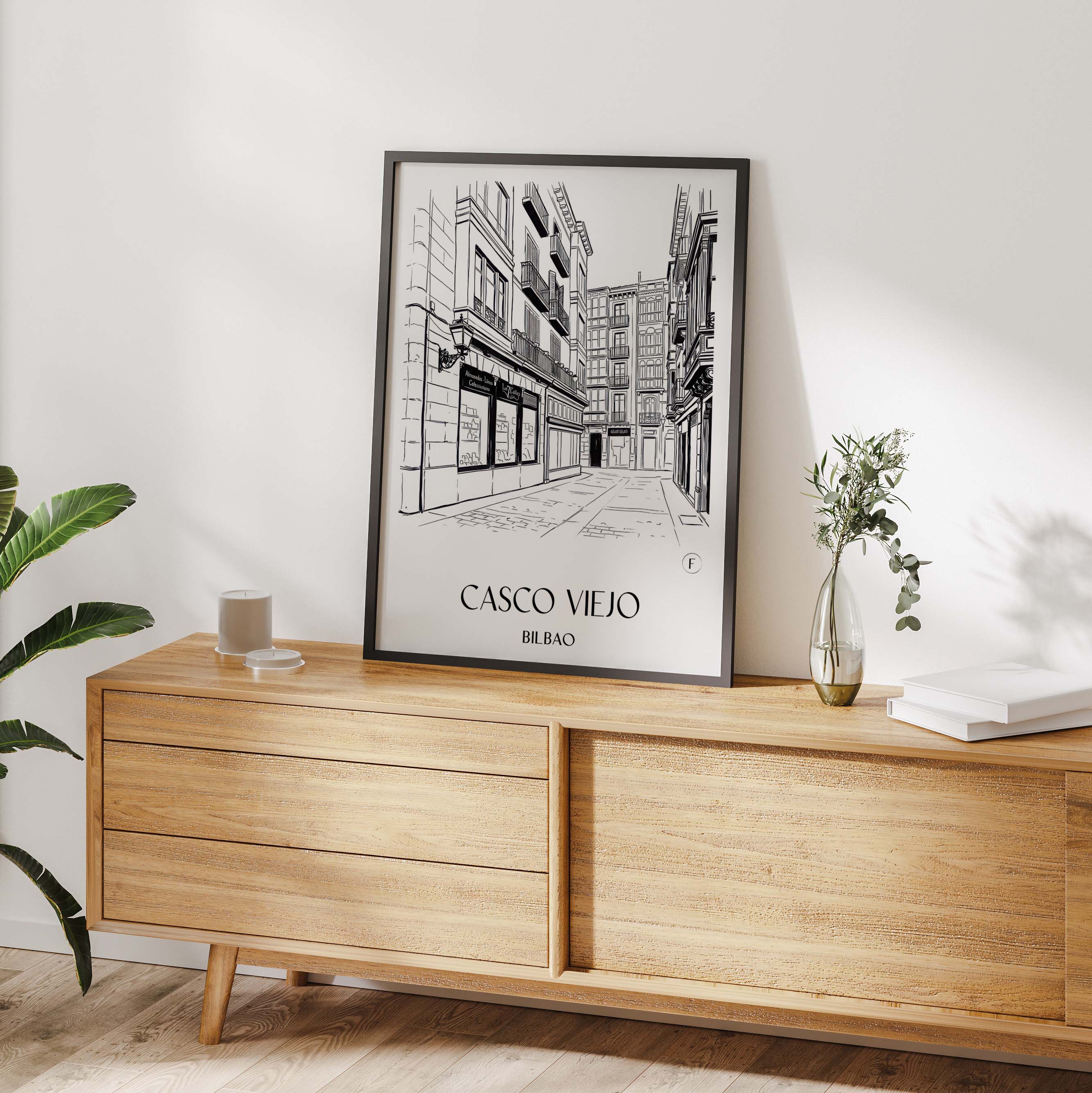 casco-viejo--bilbao-spanien-poster-skizze