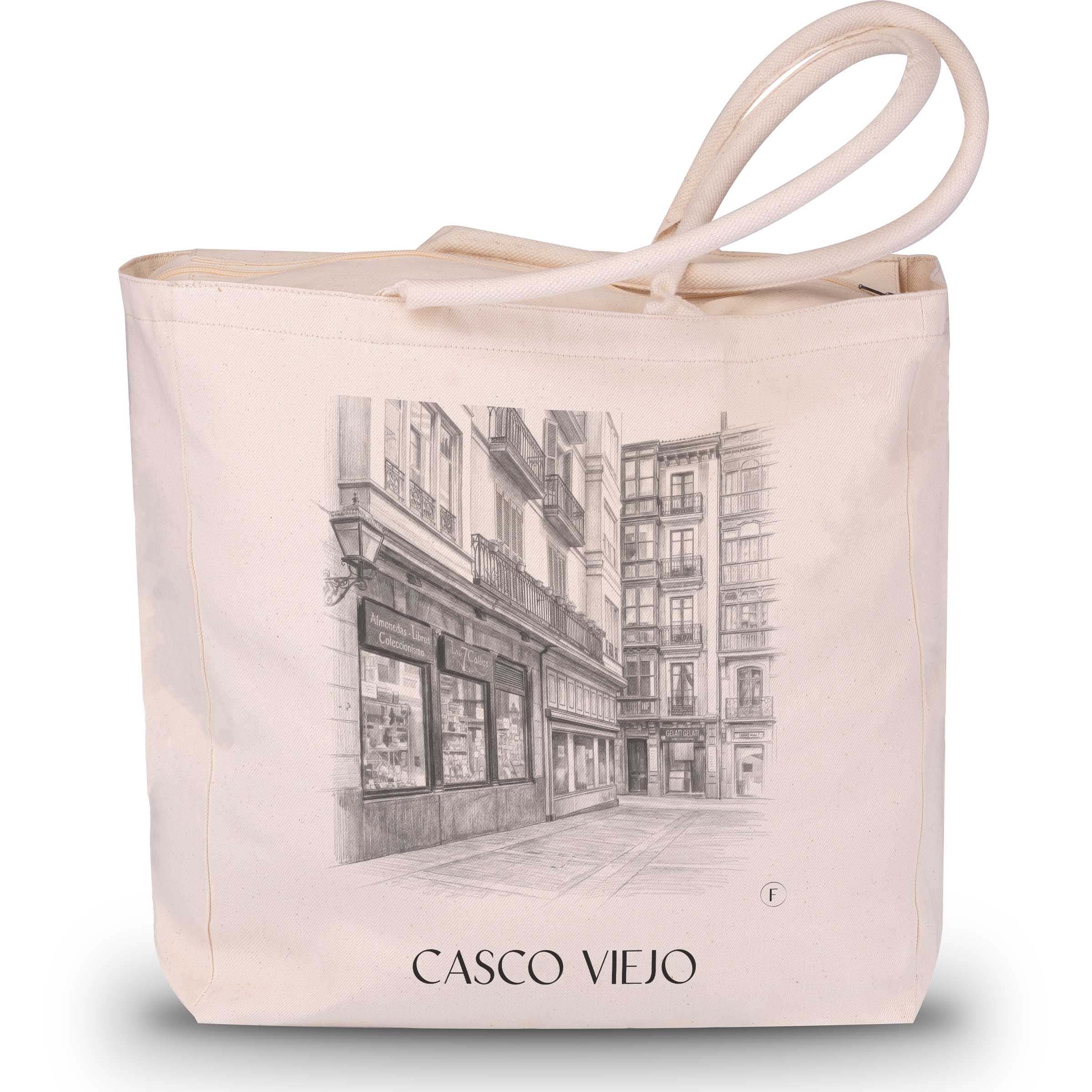 casco-viejo--bilbao-spanien-einkaufstasche-bleistift-zeichnung-drawing