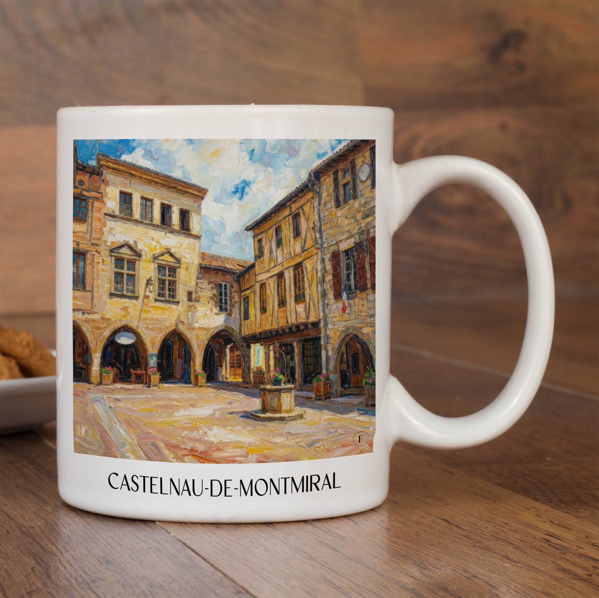 castelnau-de-montmiral--vallée-de-la-vère-frankreich-kaffeebecher-oil-painting-oelgemaelde