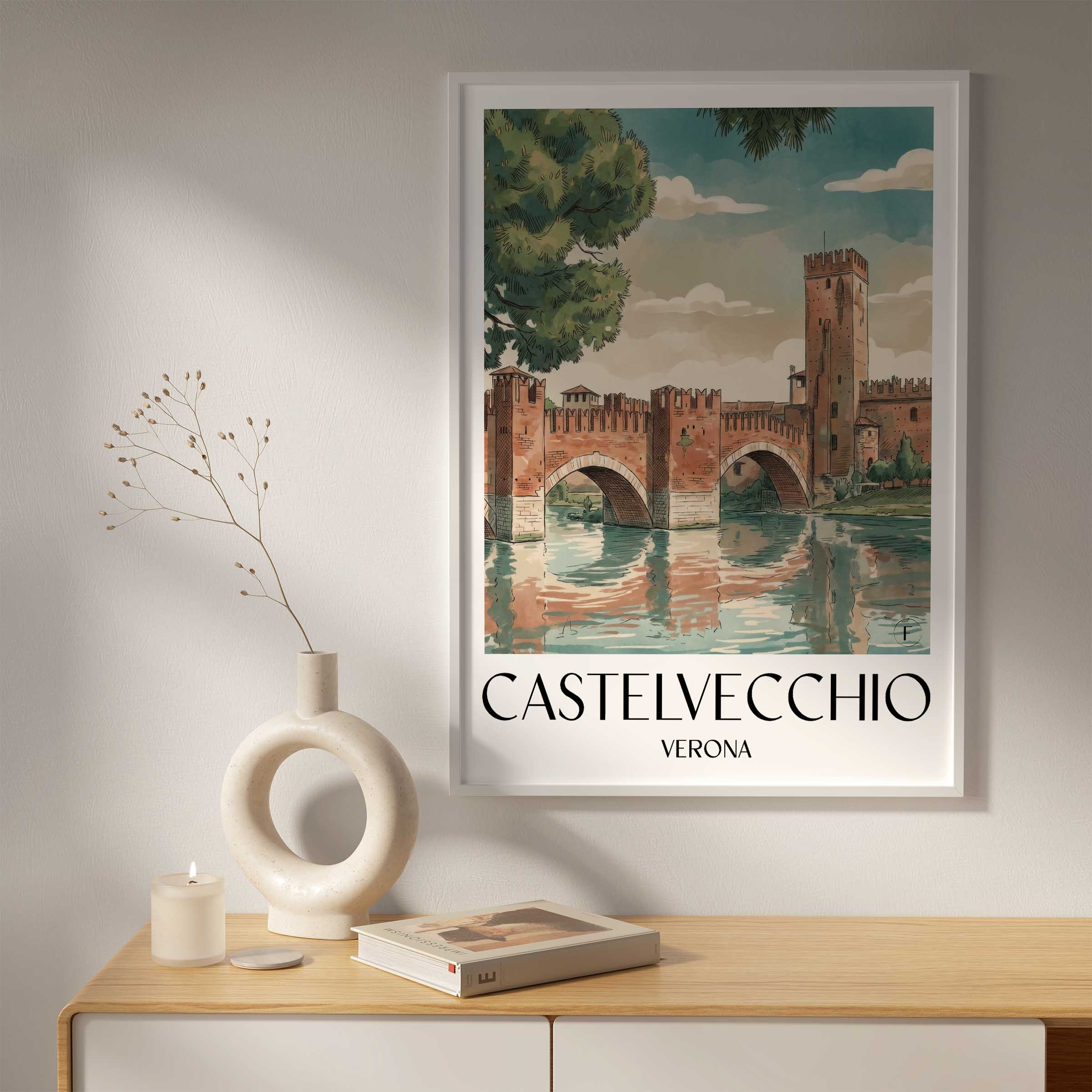 castelvecchio-verona-italien-poster-aquarell