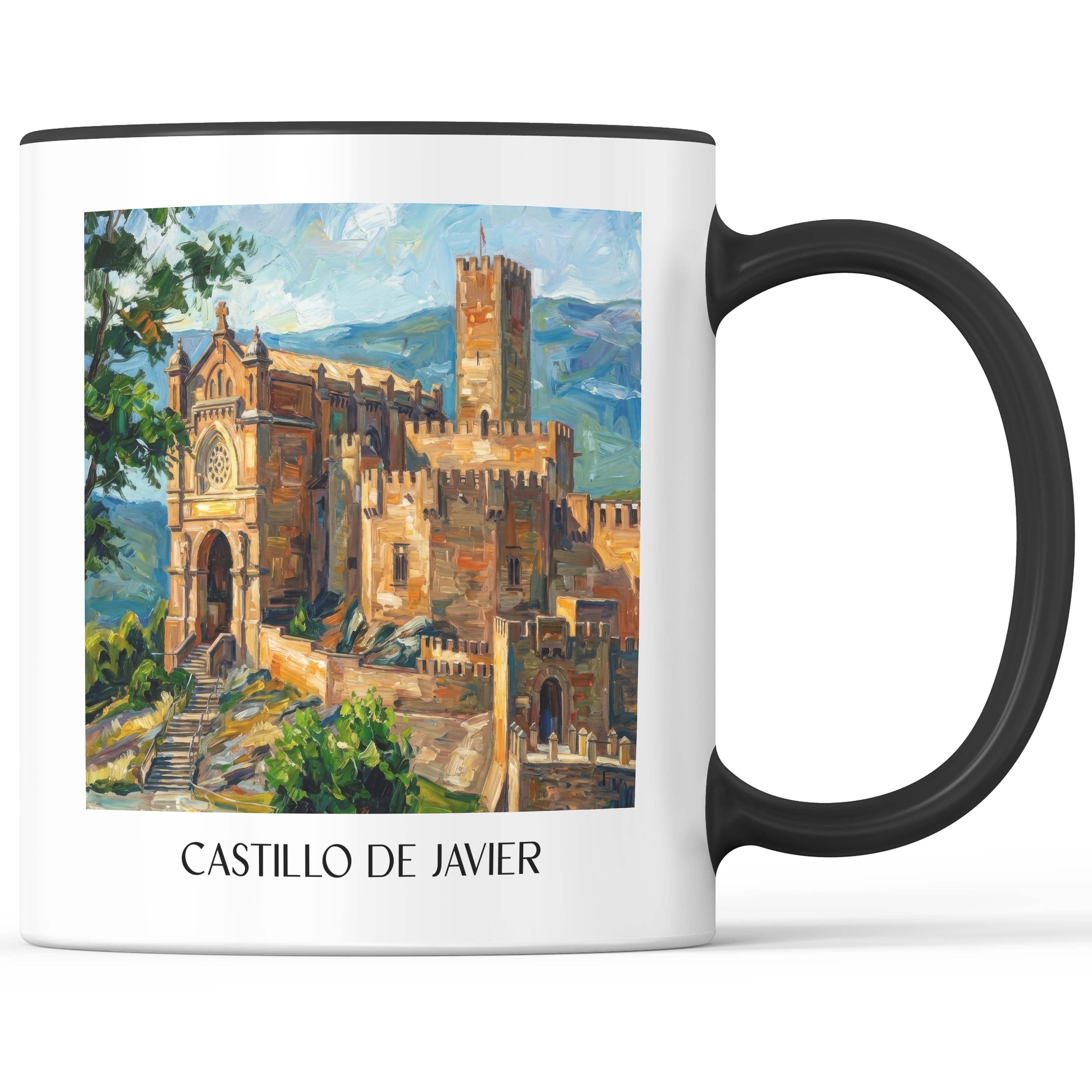 castillo-de-javier-spanien-spanien-und-spanien-kaffeebecher-oil-painting-oelgemaelde