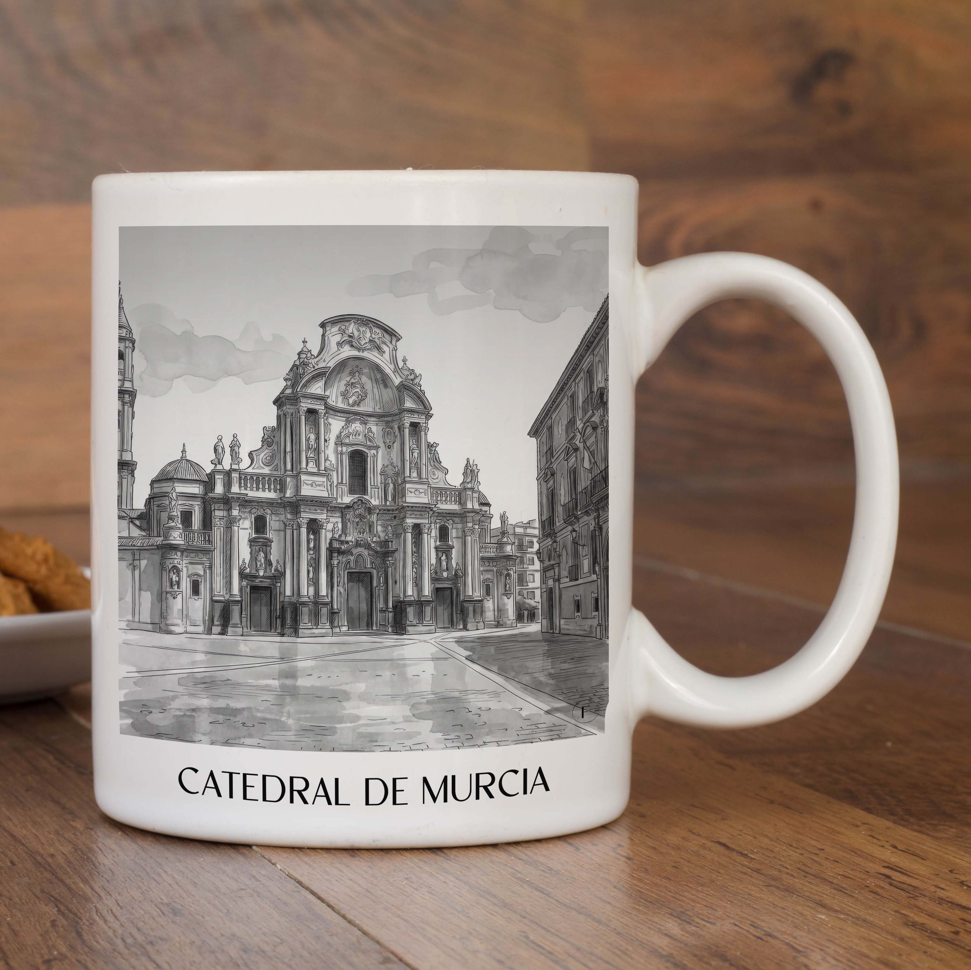 catedral-de-murcia-spanien-spanien-kaffeebecher-aquarell-schwarz-weiss