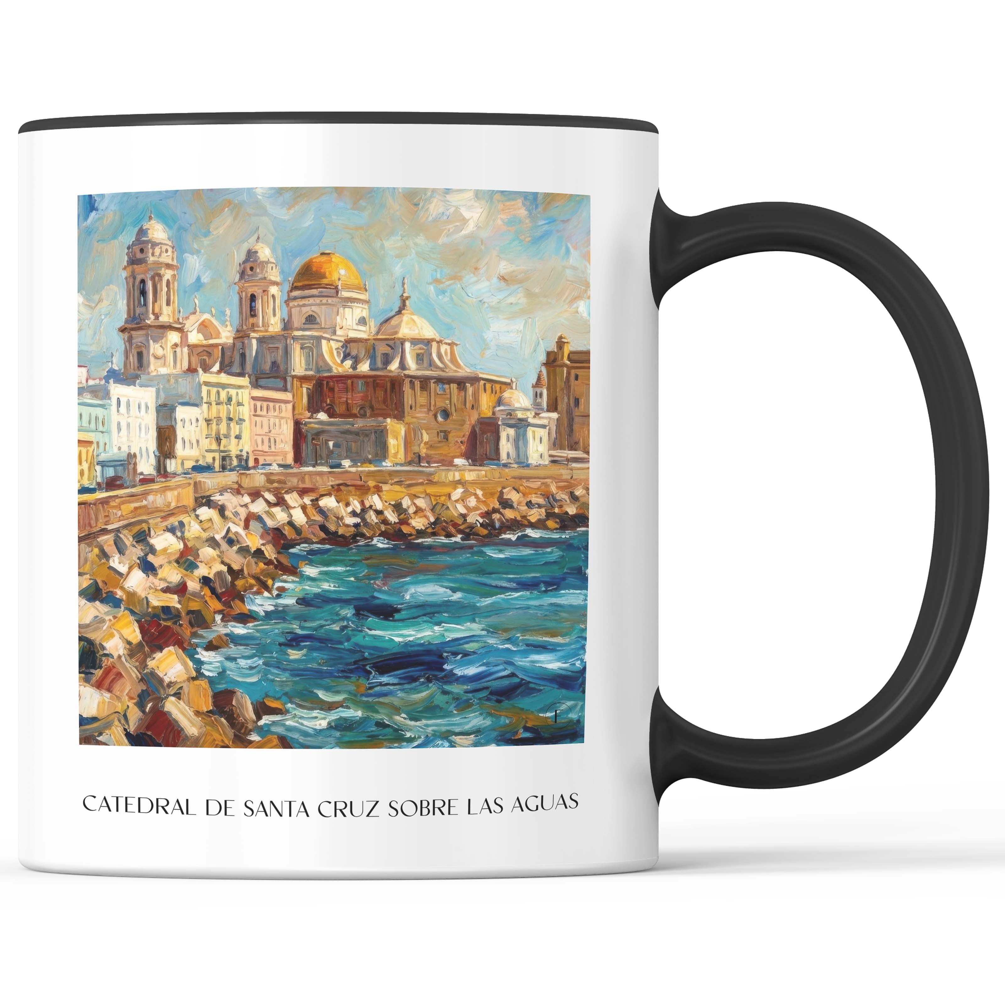 catedral-de-santa-cruz-sobre-las-aguas-cádiz-spanien-kaffeebecher-oil-painting-oelgemaelde