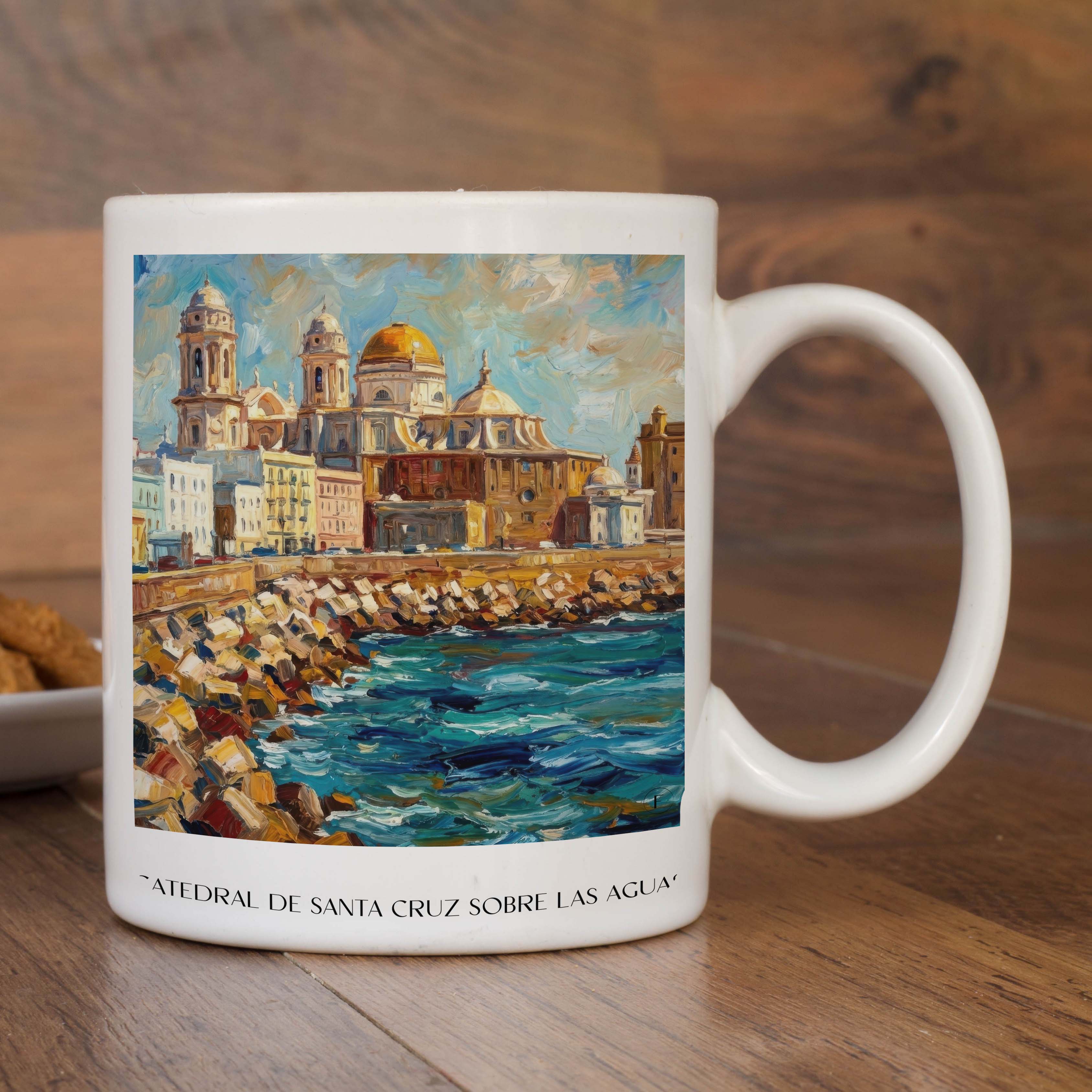 catedral-de-santa-cruz-sobre-las-aguas-cádiz-spanien-kaffeebecher-oil-painting-oelgemaelde