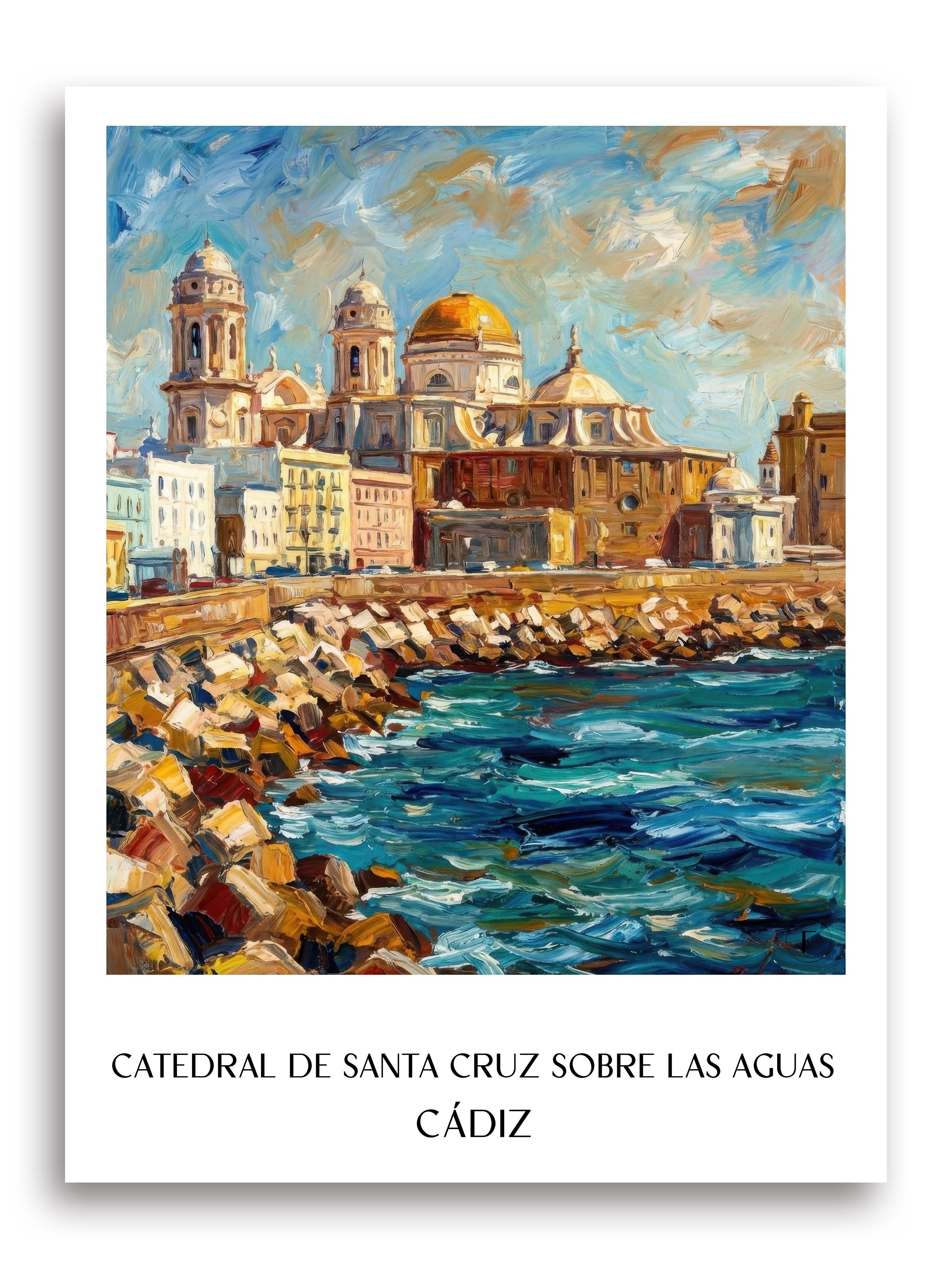 catedral-de-santa-cruz-sobre-las-aguas-cádiz-spanien-poster-oil-painting-oelgemaelde
