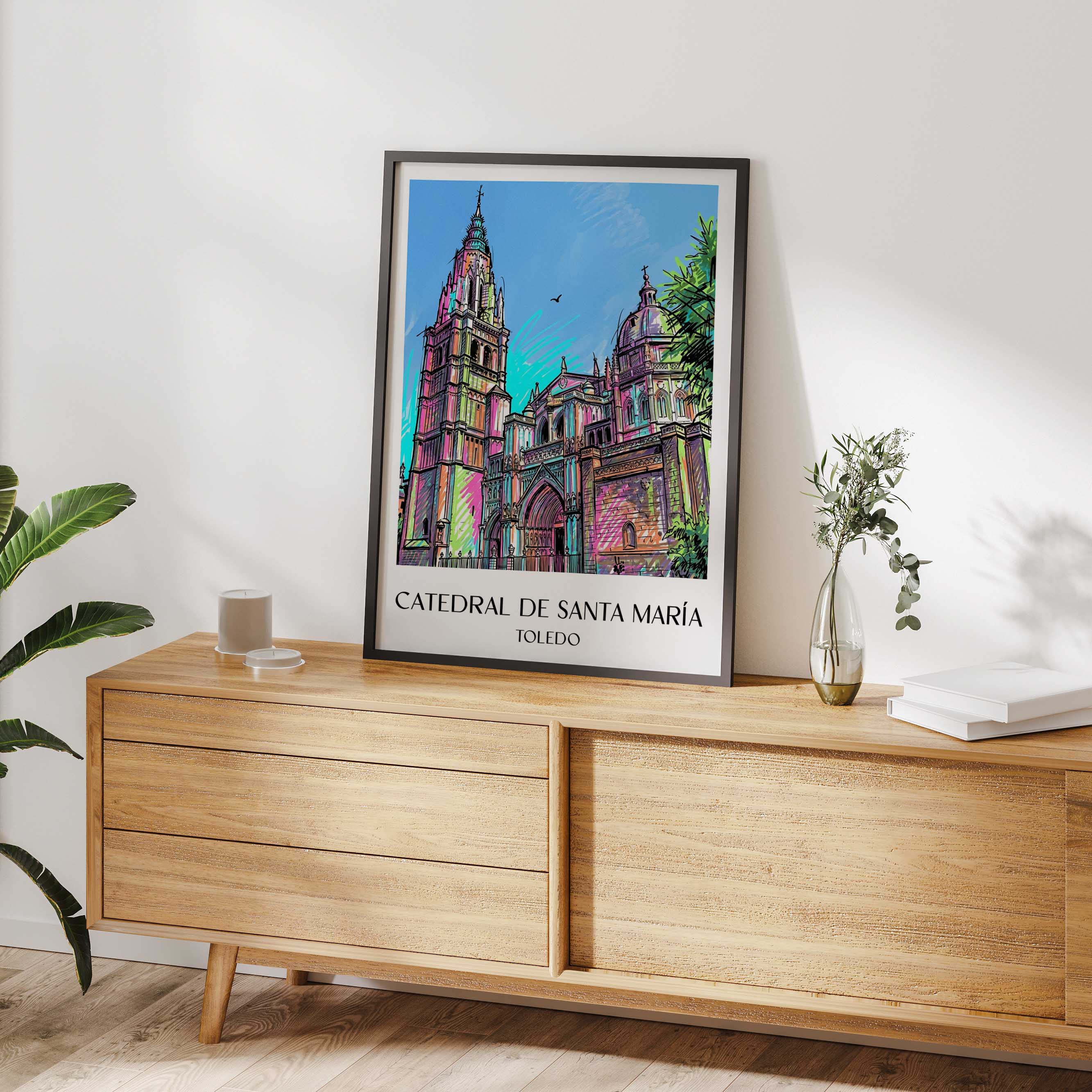 catedral-de-santa-maría-toledo-spanien-poster-graffiti
