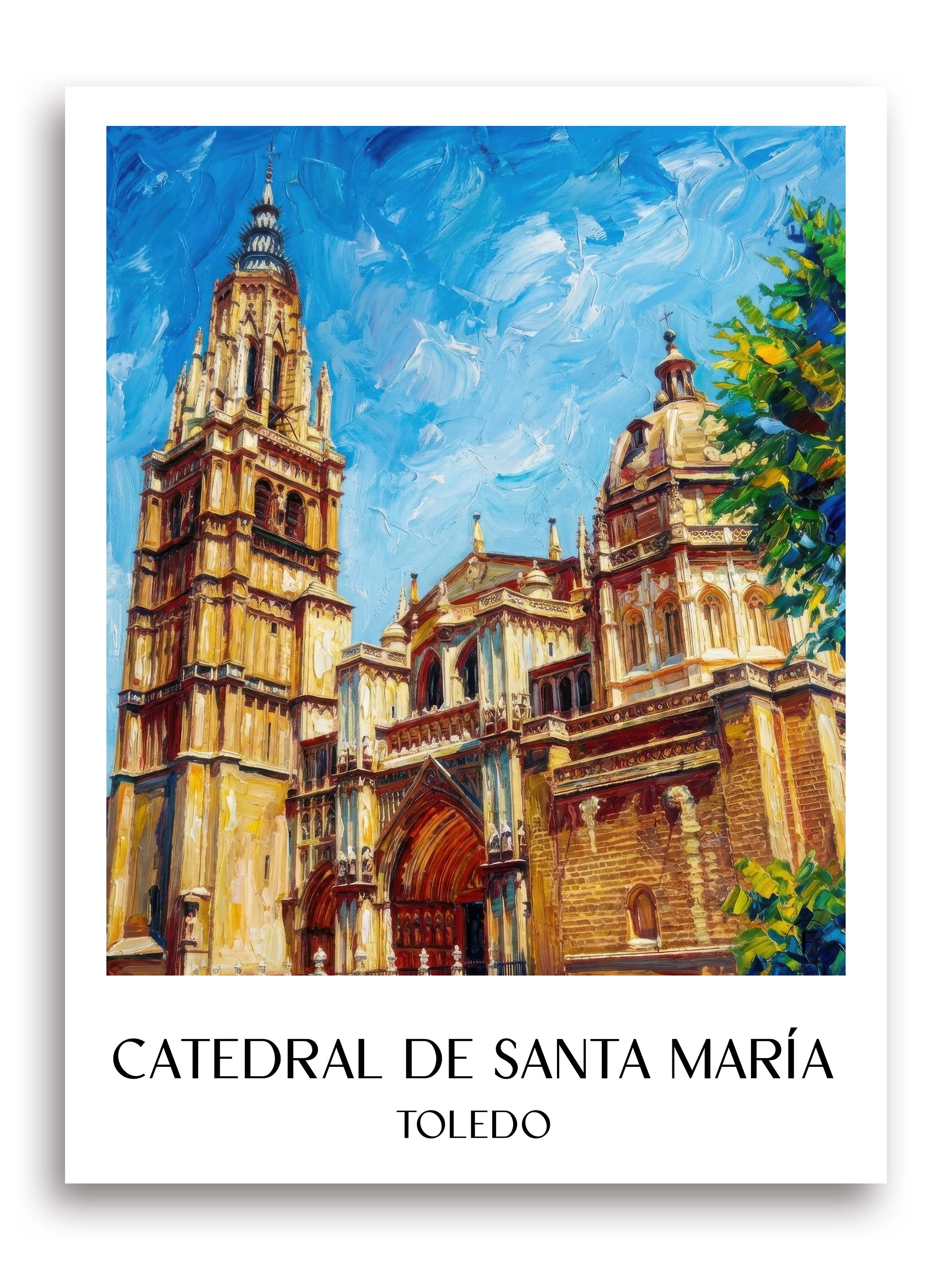 catedral-de-santa-maría-toledo-spanien-poster-oil-painting-oelgemaelde