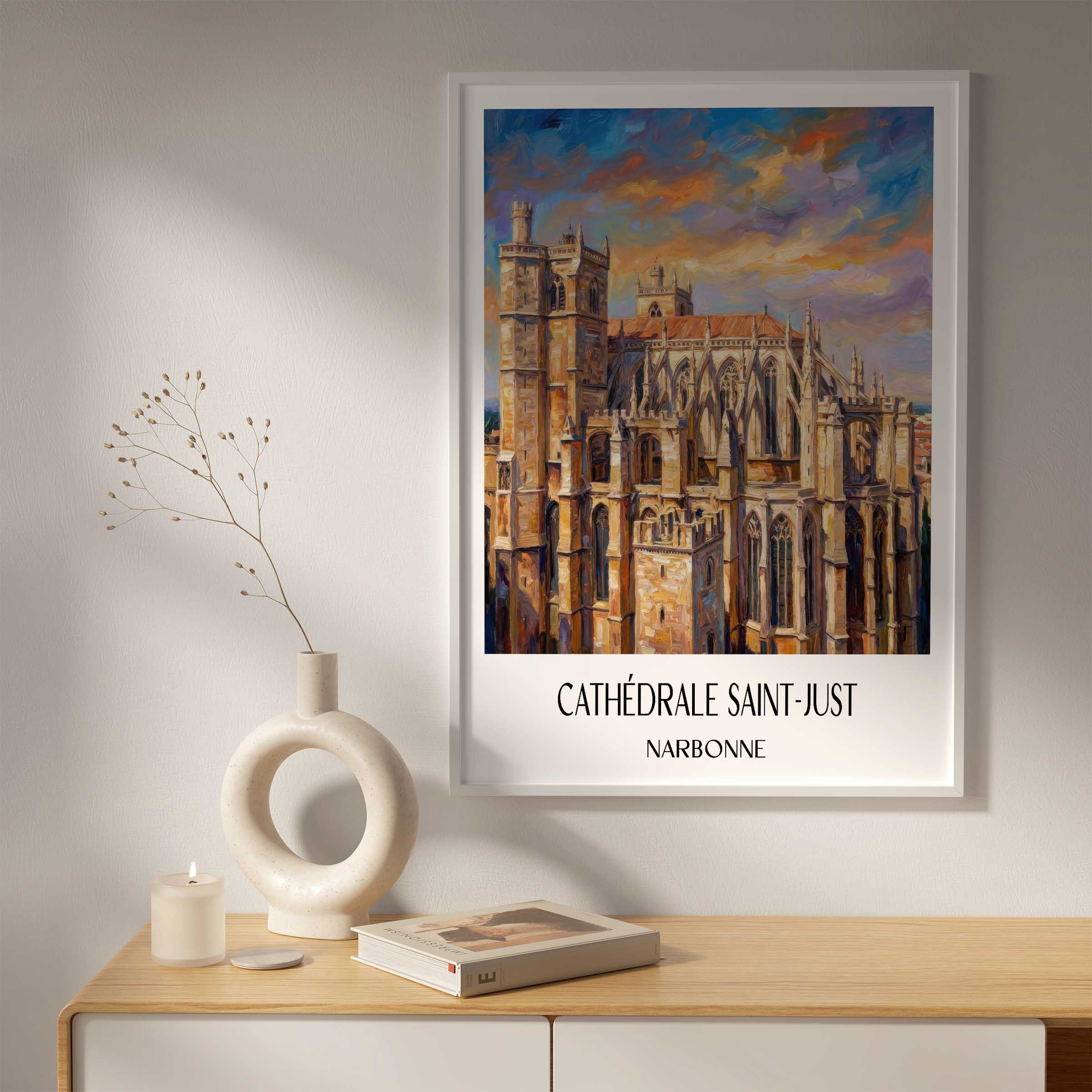 cathédrale-saint-just-narbonne-frankreich-poster-oil-painting-oelgemaelde
