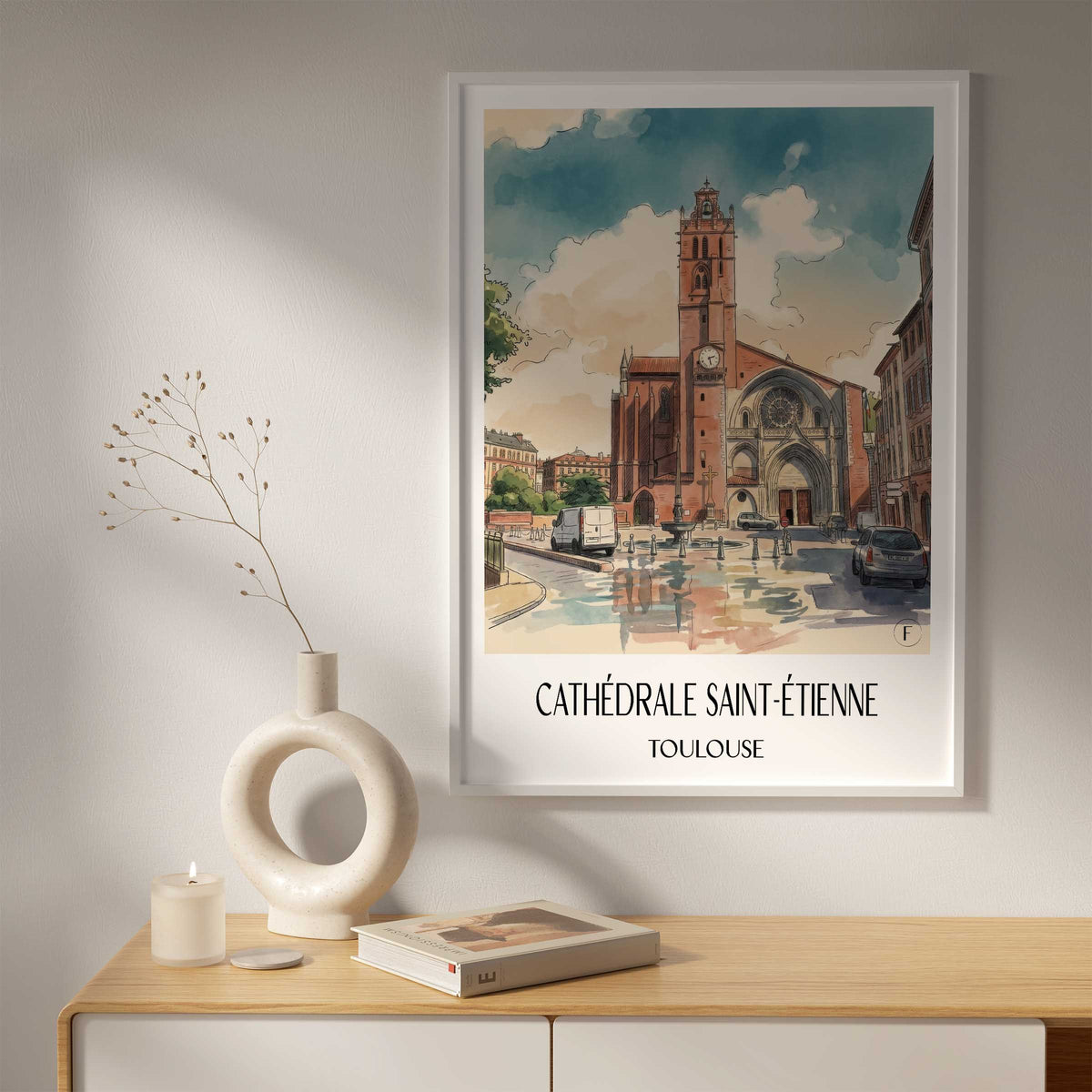 cathédrale-saint-étienne-toulouse-frankreich-poster-aquarell