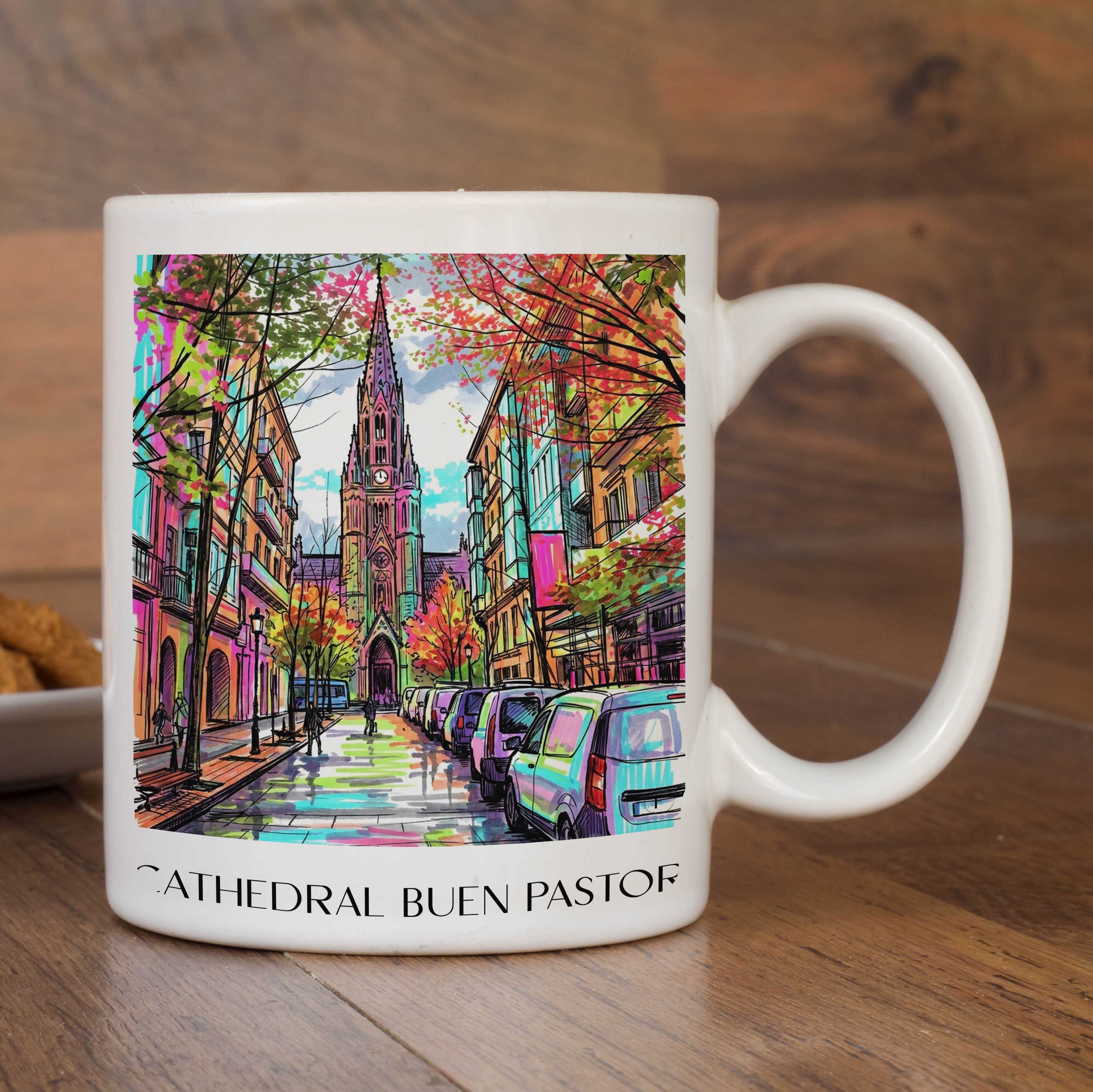 cathedral-buen-pastor-san-sebastián-spanien-kaffeebecher-graffiti