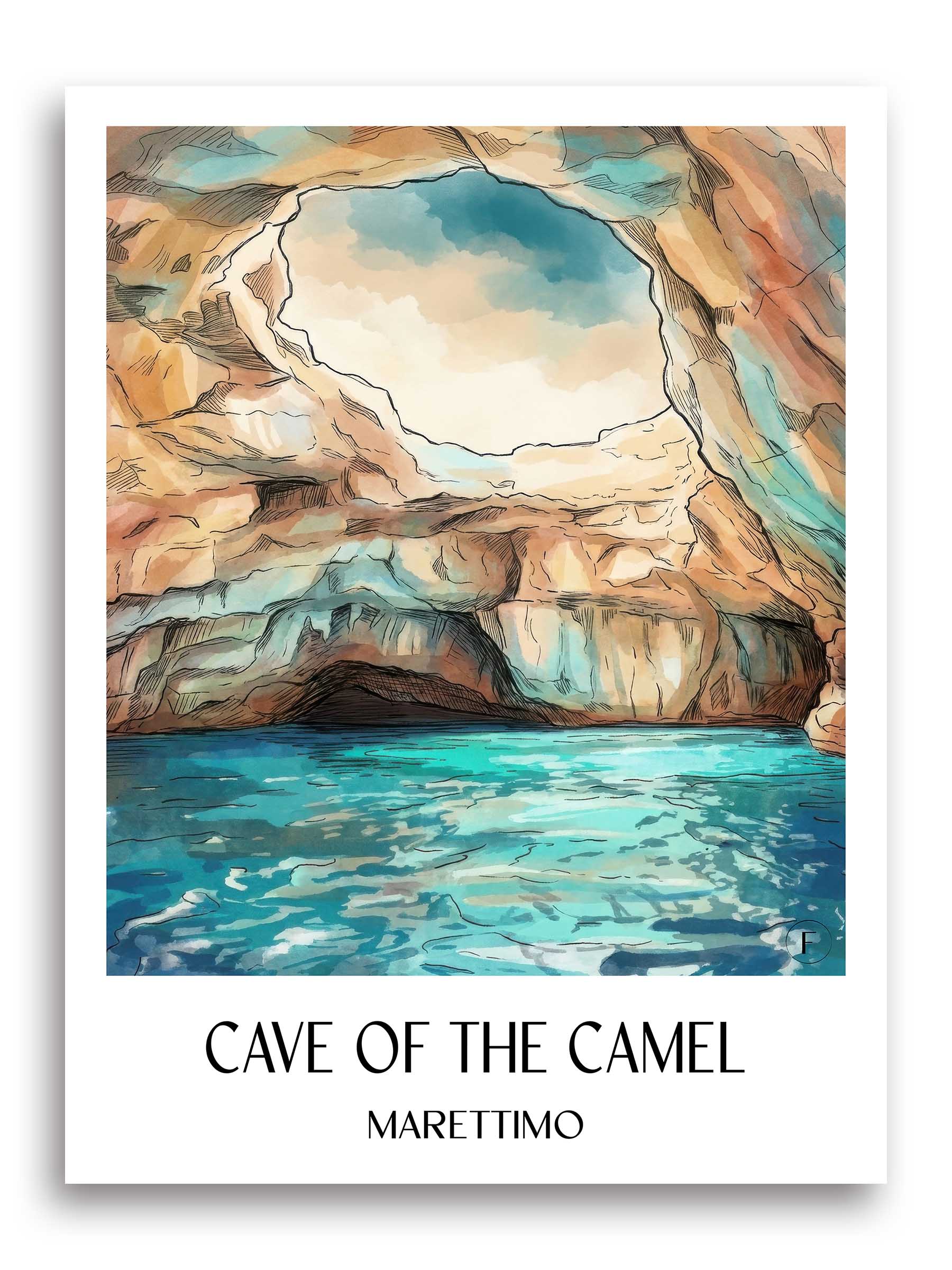 cave-of-the-camel-marettimo-italien-poster-aquarell