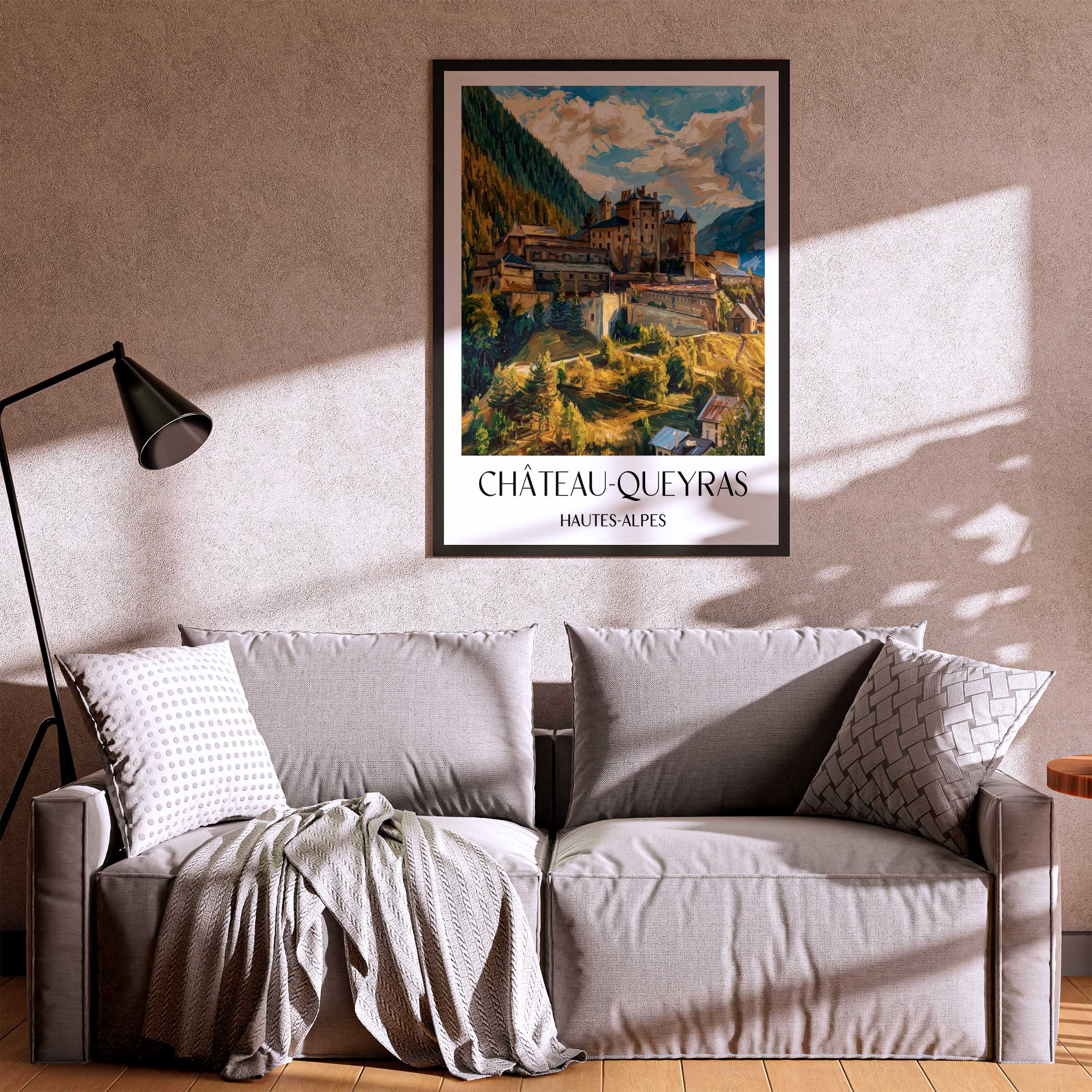 château-queyras-hautes-alpes-frankreich-poster-oil-painting-oelgemaelde