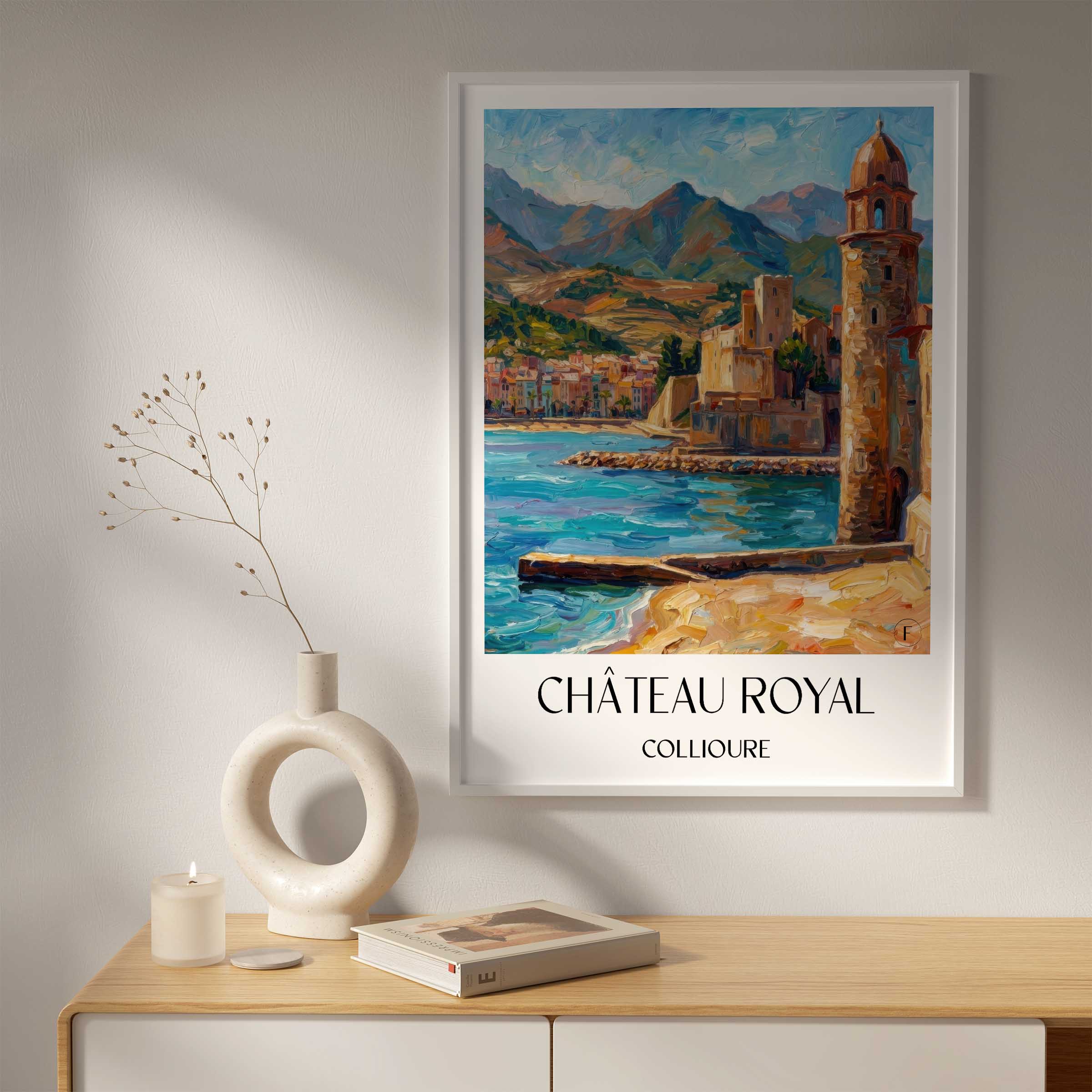 château-royal-collioure-frankreich-poster-oil-painting-oelgemaelde