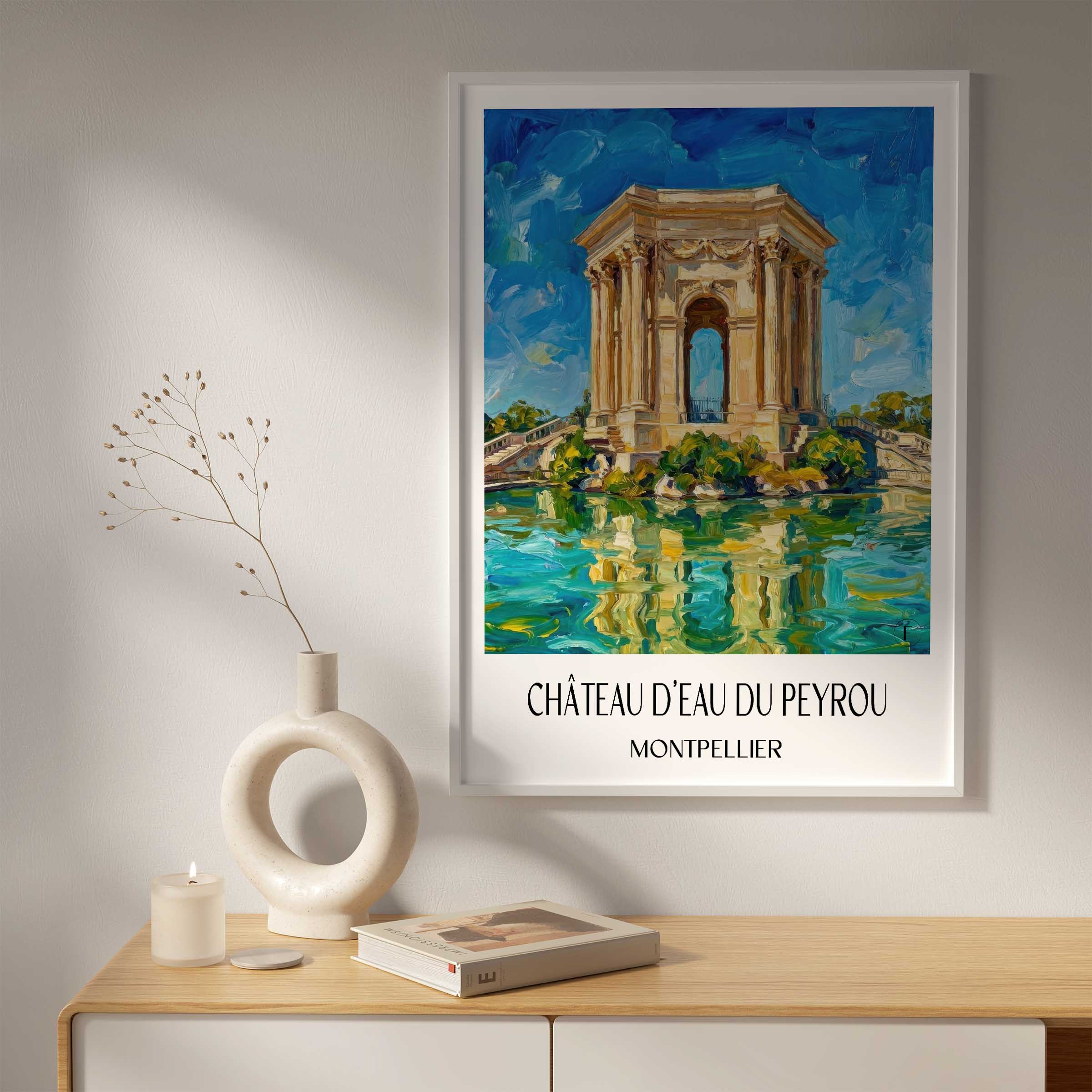 château-d'eau-du-peyrou-montpellier-frankreich-poster-oil-painting-oelgemaelde
