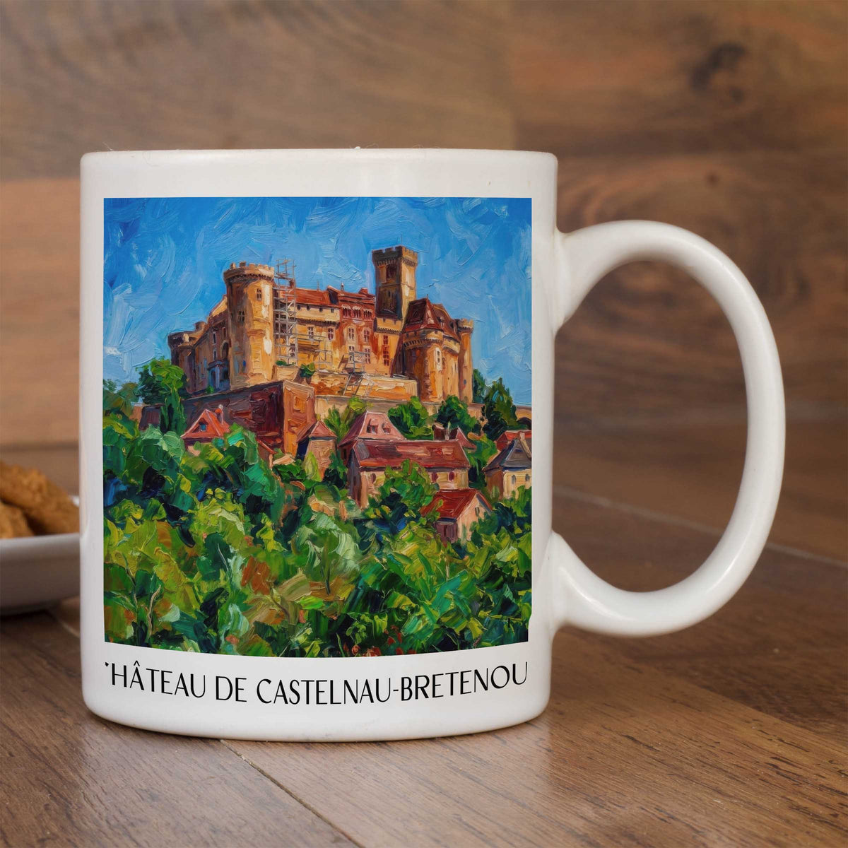 château-de-castelnau-bretenoux-vallée-de-la-dordogne-frankreich-kaffeebecher-oil-painting-oelgemaelde