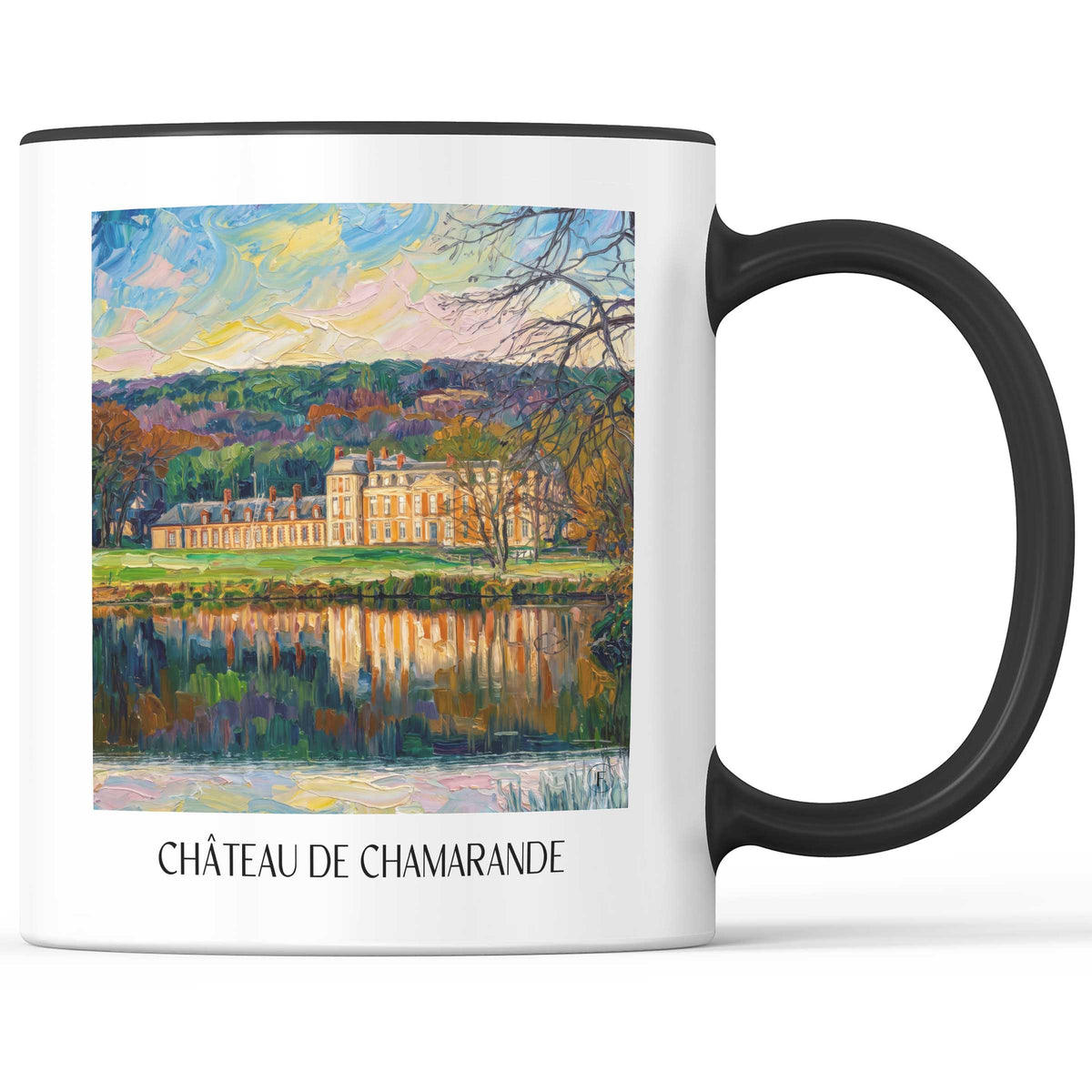 château-de-chamarande-essonne-frankreich-kaffeebecher-oil-painting-oelgemaelde