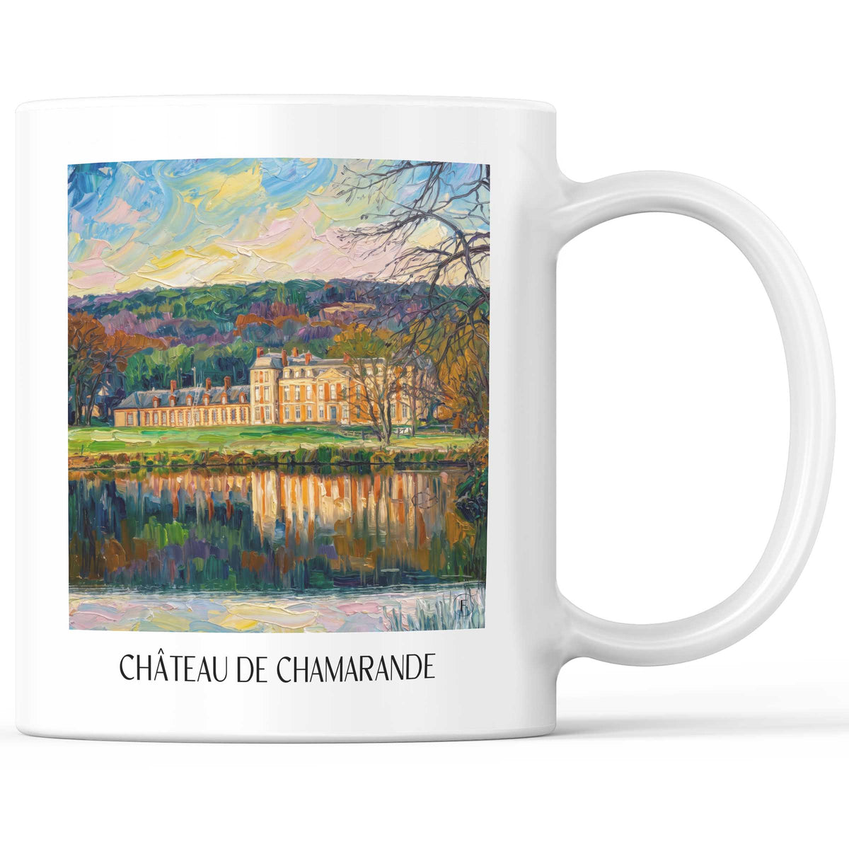 château-de-chamarande-essonne-frankreich-kaffeebecher-oil-painting-oelgemaelde