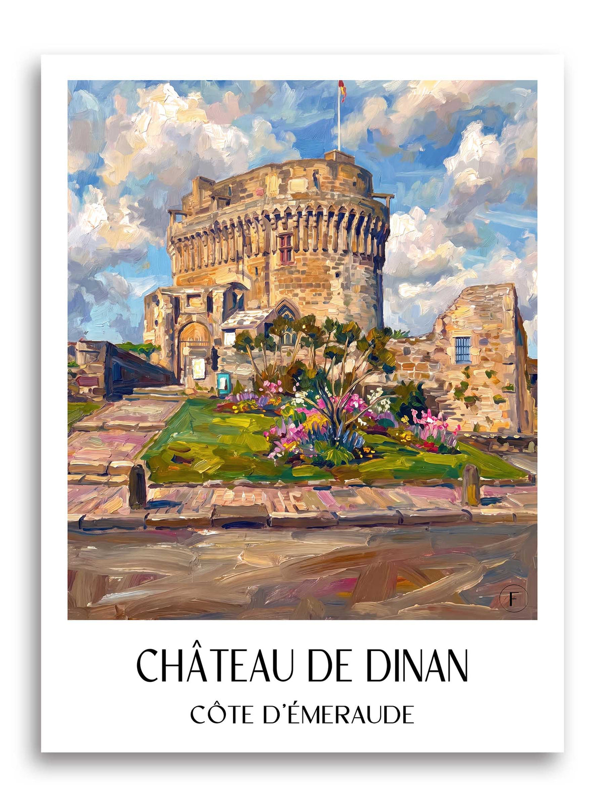 château-de-dinan-côte-d'émeraude-frankreich-poster-oil-painting-oelgemaelde