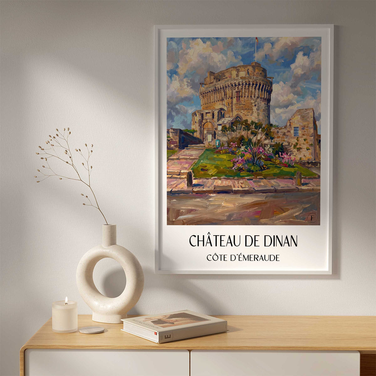 château-de-dinan-côte-d'émeraude-frankreich-poster-oil-painting-oelgemaelde