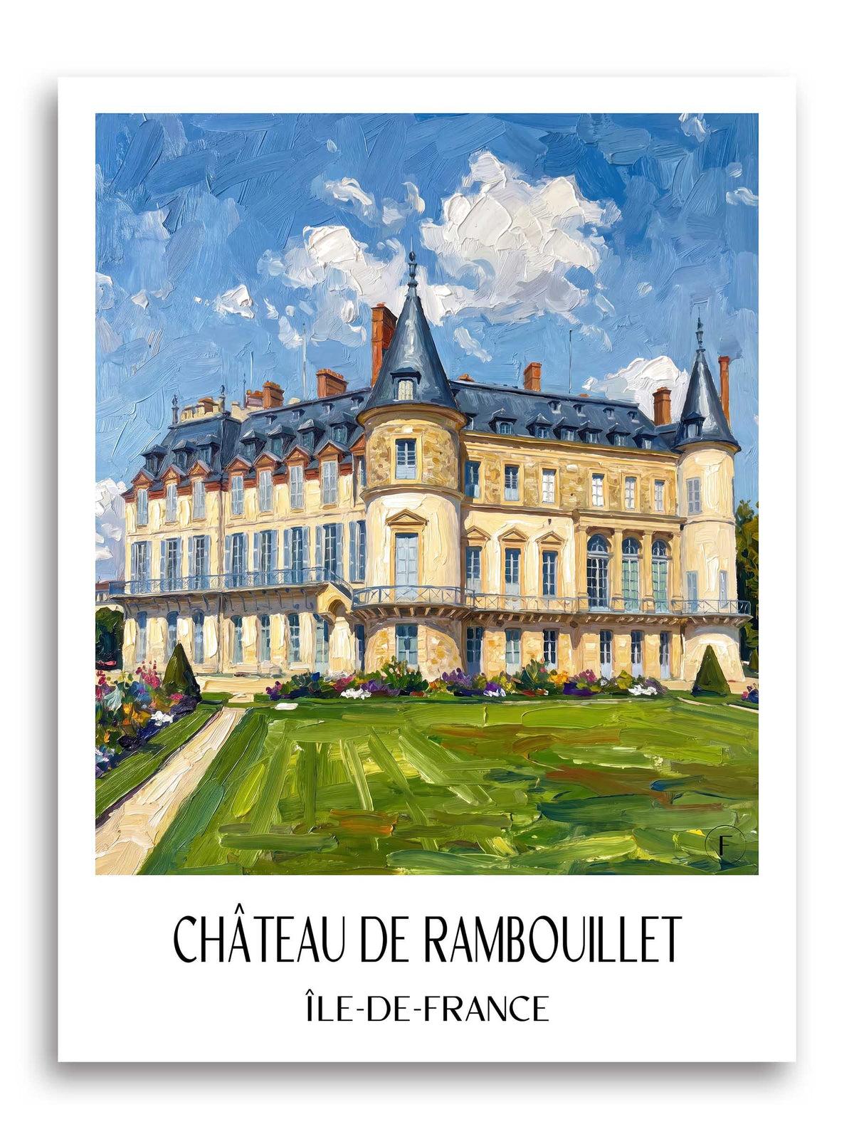 château-de-rambouillet-île-de-france-frankreich-poster-oil-painting-oelgemaelde