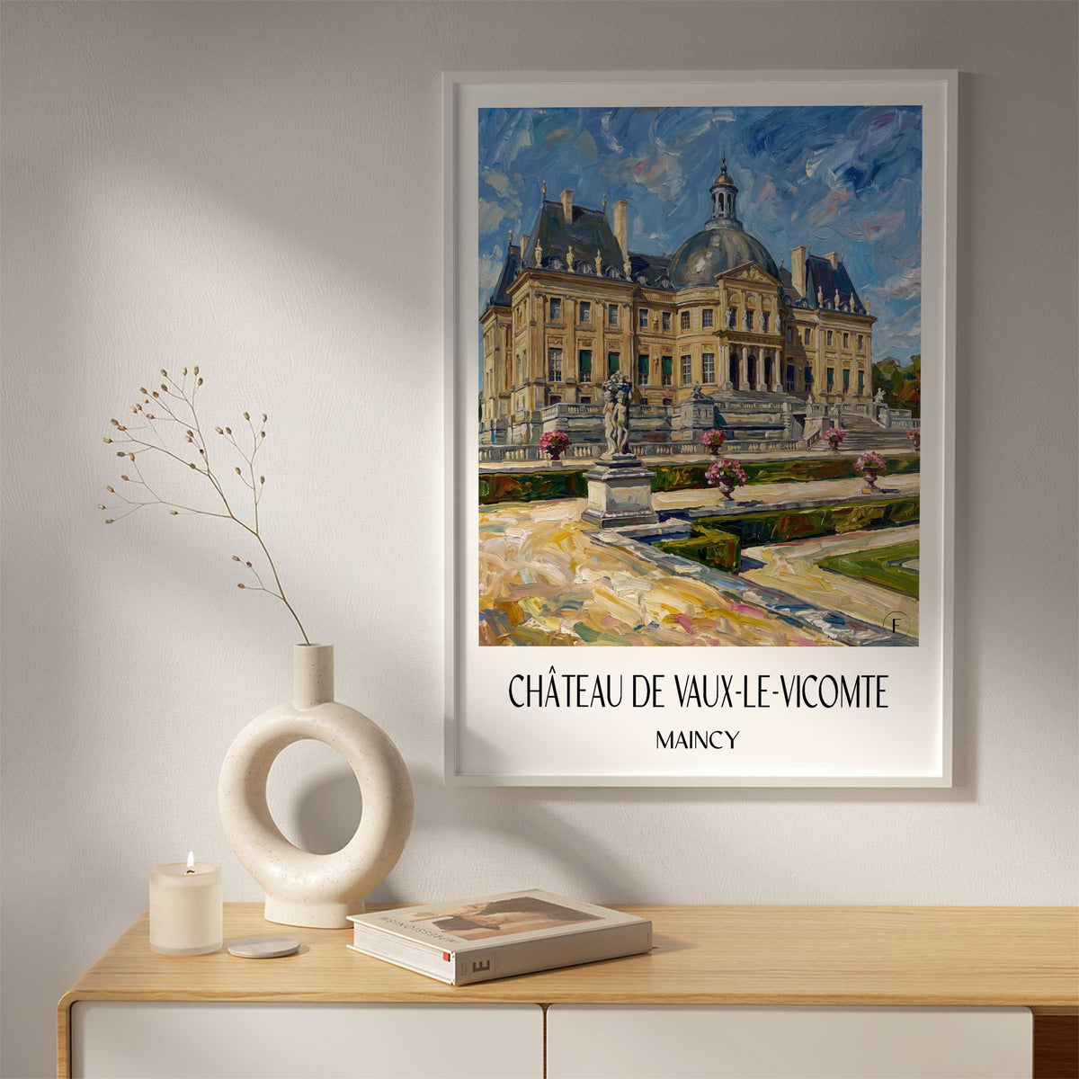 château-de-vaux-le-vicomte-maincy-frankreich-poster-oil-painting-oelgemaelde