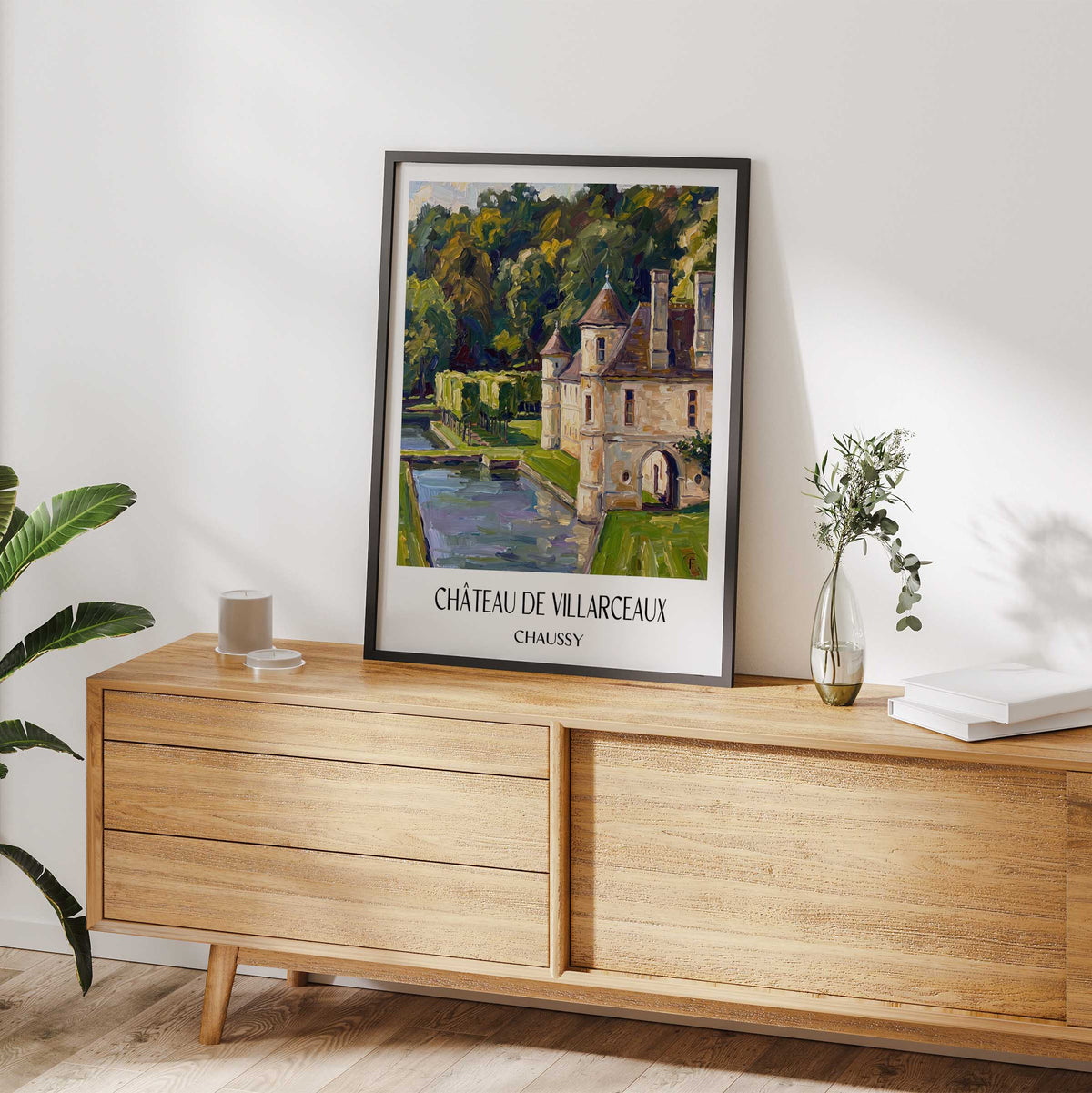château-de-villarceaux-chaussy-frankreich-poster-oil-painting-oelgemaelde