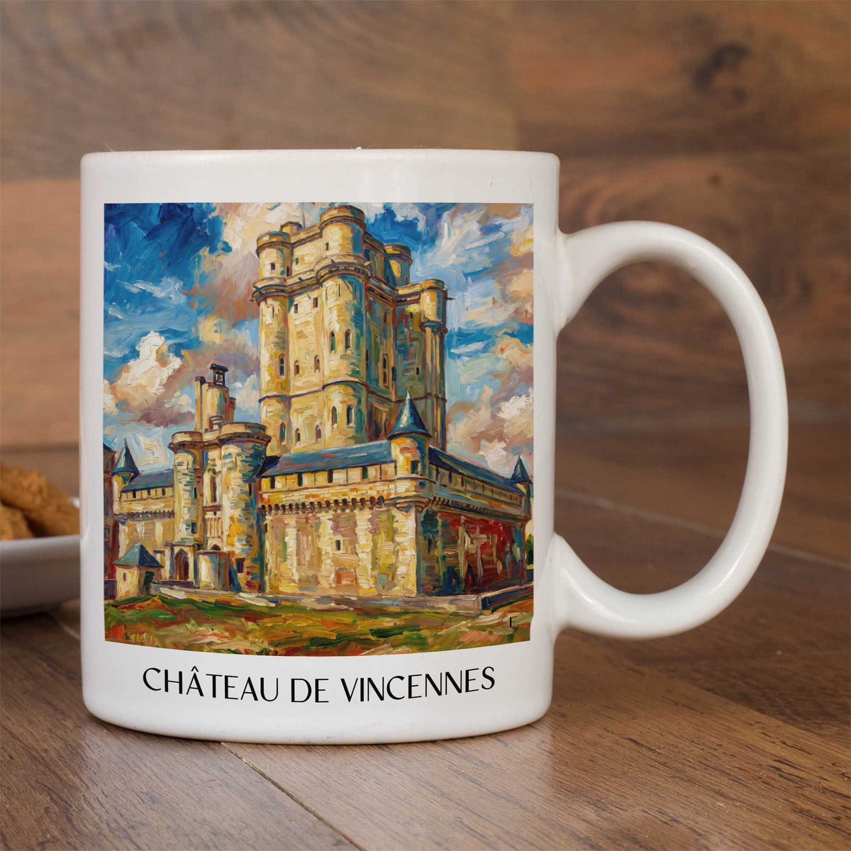 château-de-vincennes-île-de-france-frankreich-kaffeebecher-oil-painting-oelgemaelde