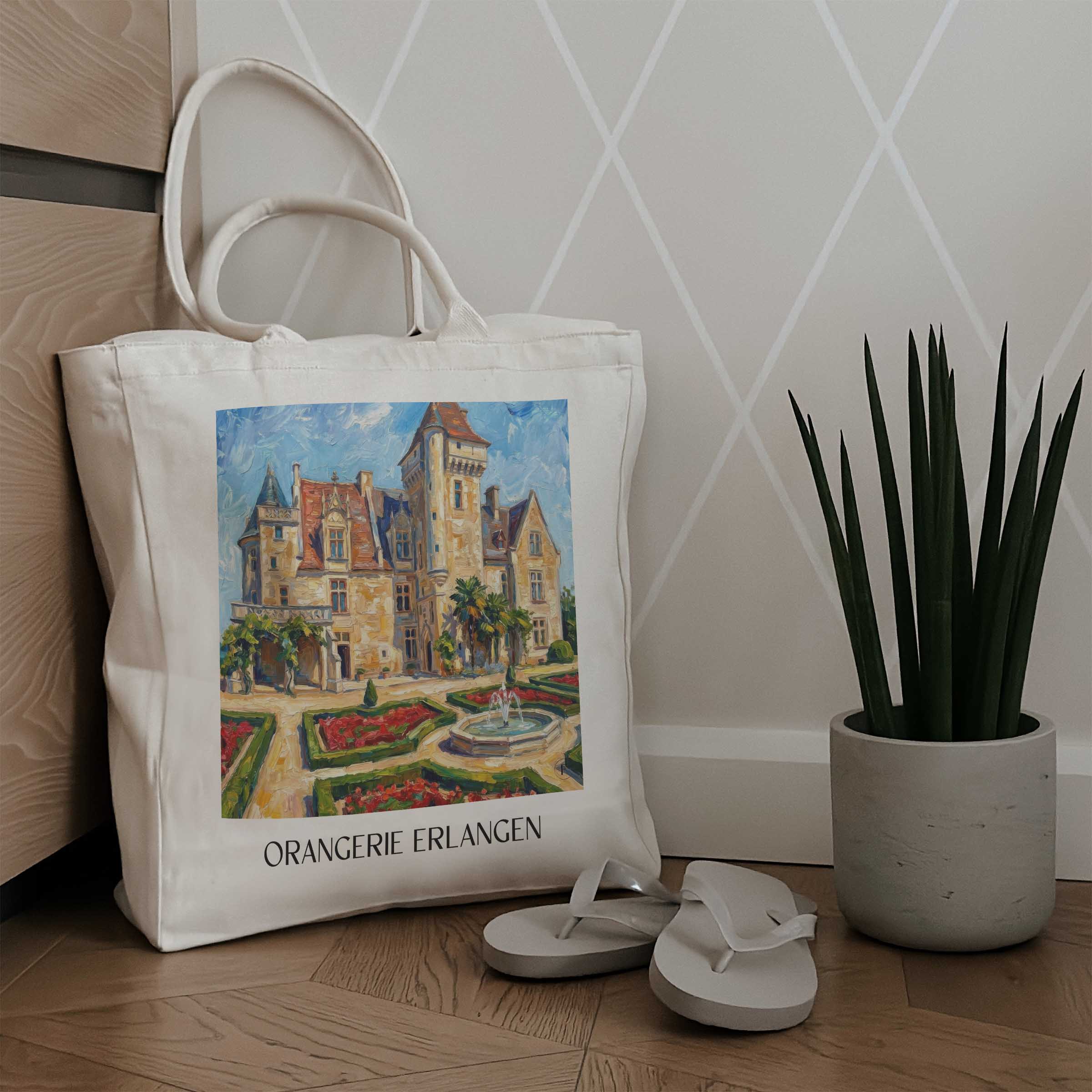 château-des-milandes-vallée-de-la-dordogne-frankreich-einkaufstasche-oil-painting-oelgemaelde