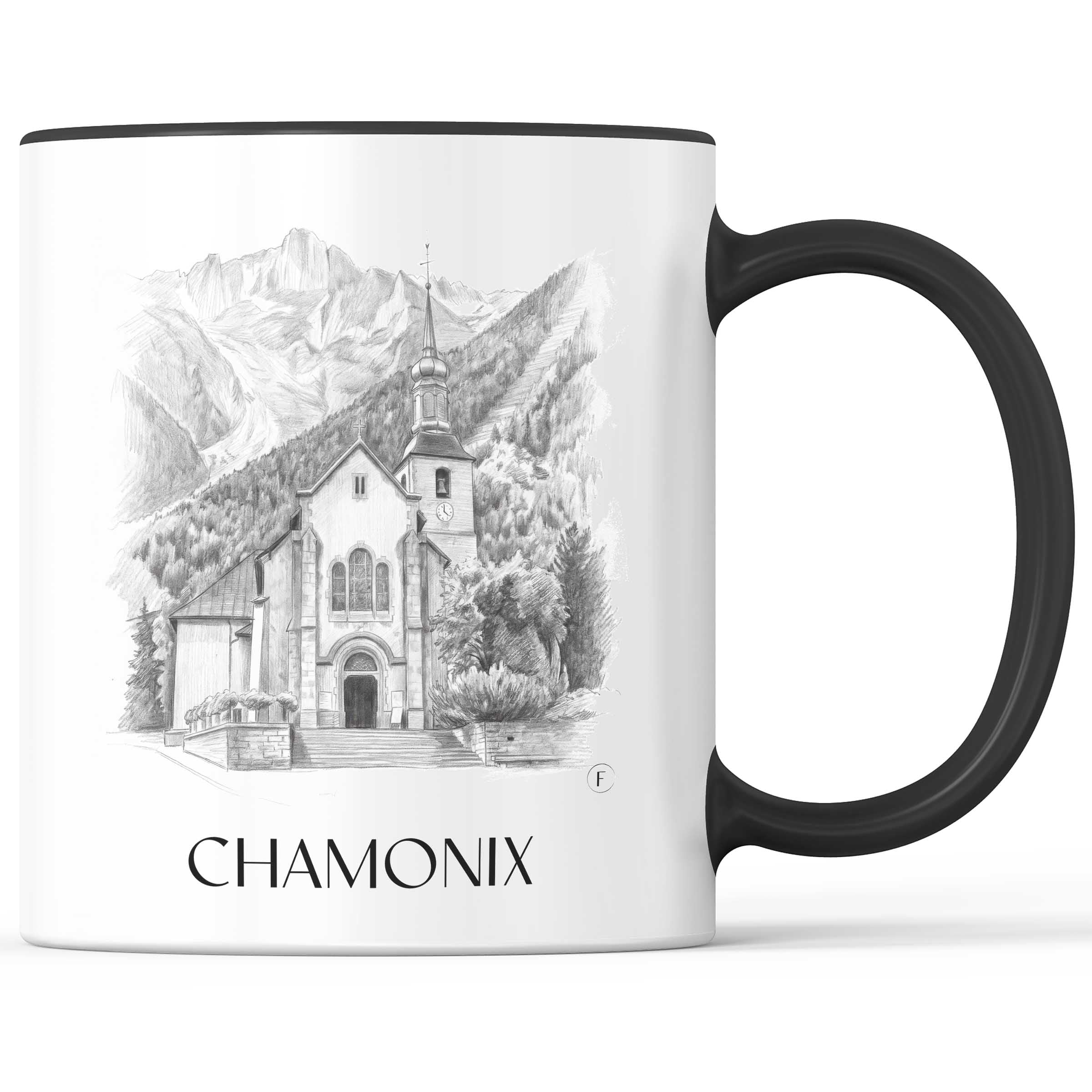 chamonix-frankreich-kaffeebecher-bleistift-zeichnung-drawing