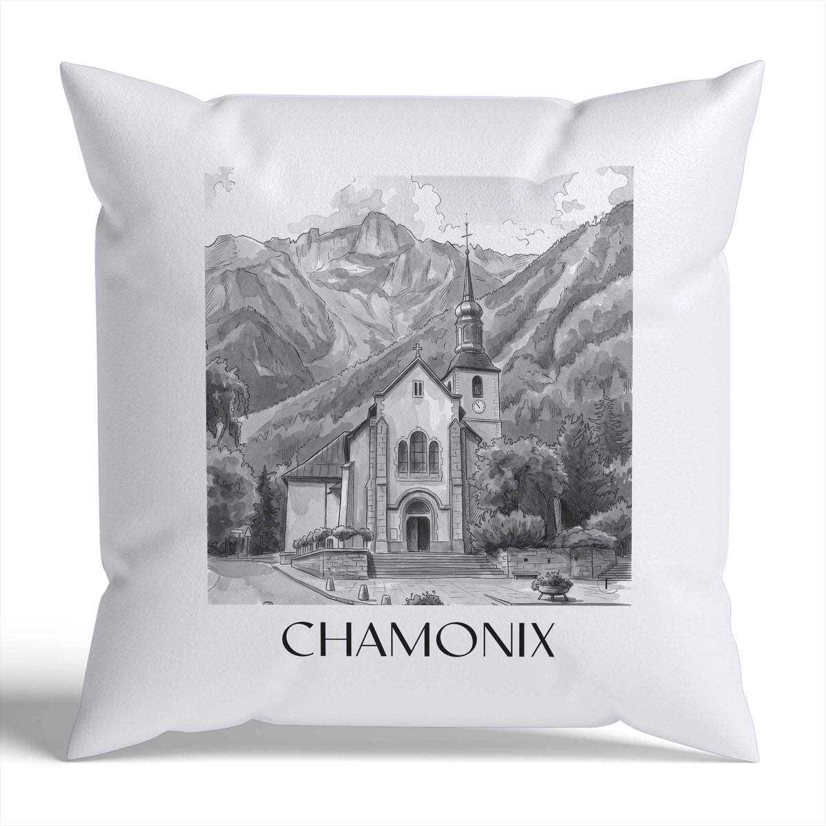 chamonix-frankreich-frankreich-kissenbezug-aquarell-schwarz-weiss