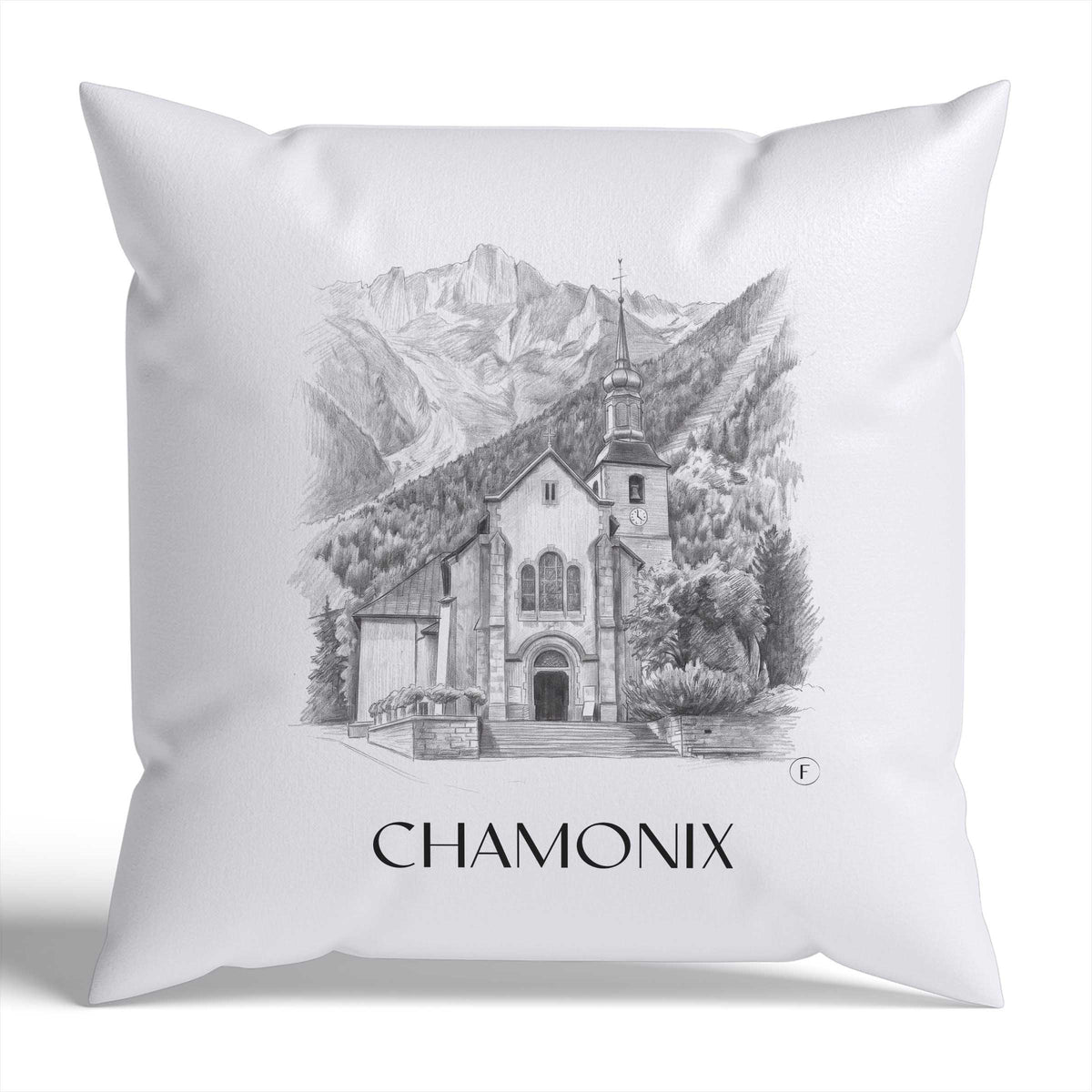 chamonix-frankreich-frankreich-kissenbezug-bleistift-zeichnung-drawing