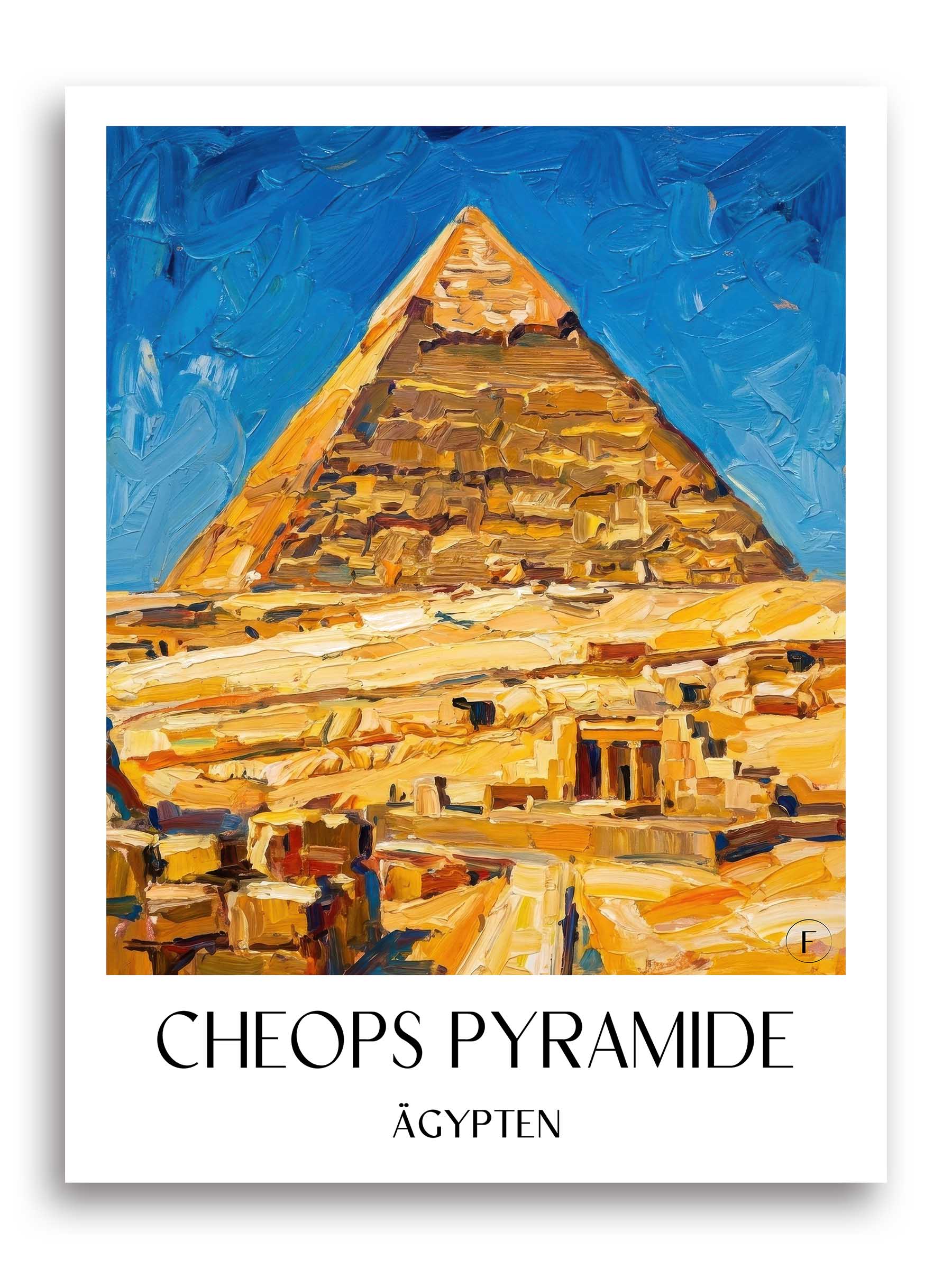 cheops-pyramide-ägypten-poster-oil-painting-oelgemaelde