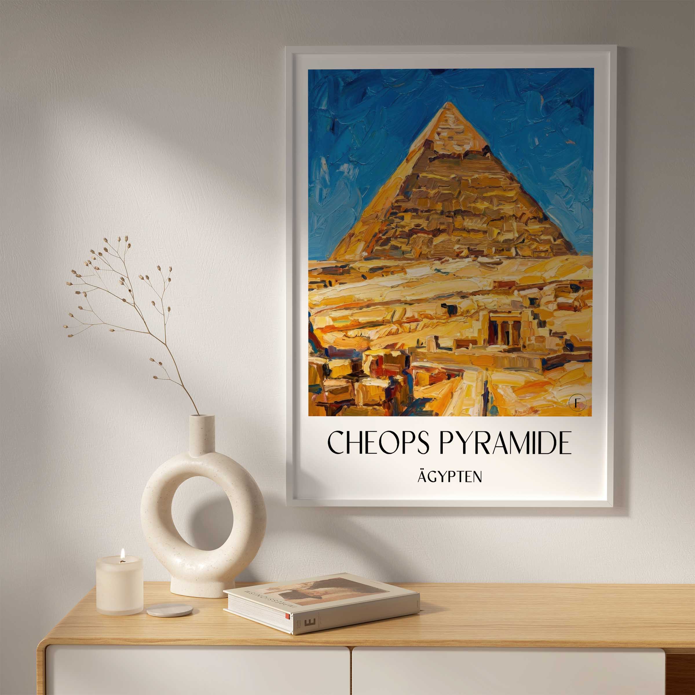 cheops-pyramide-ägypten-poster-oil-painting-oelgemaelde