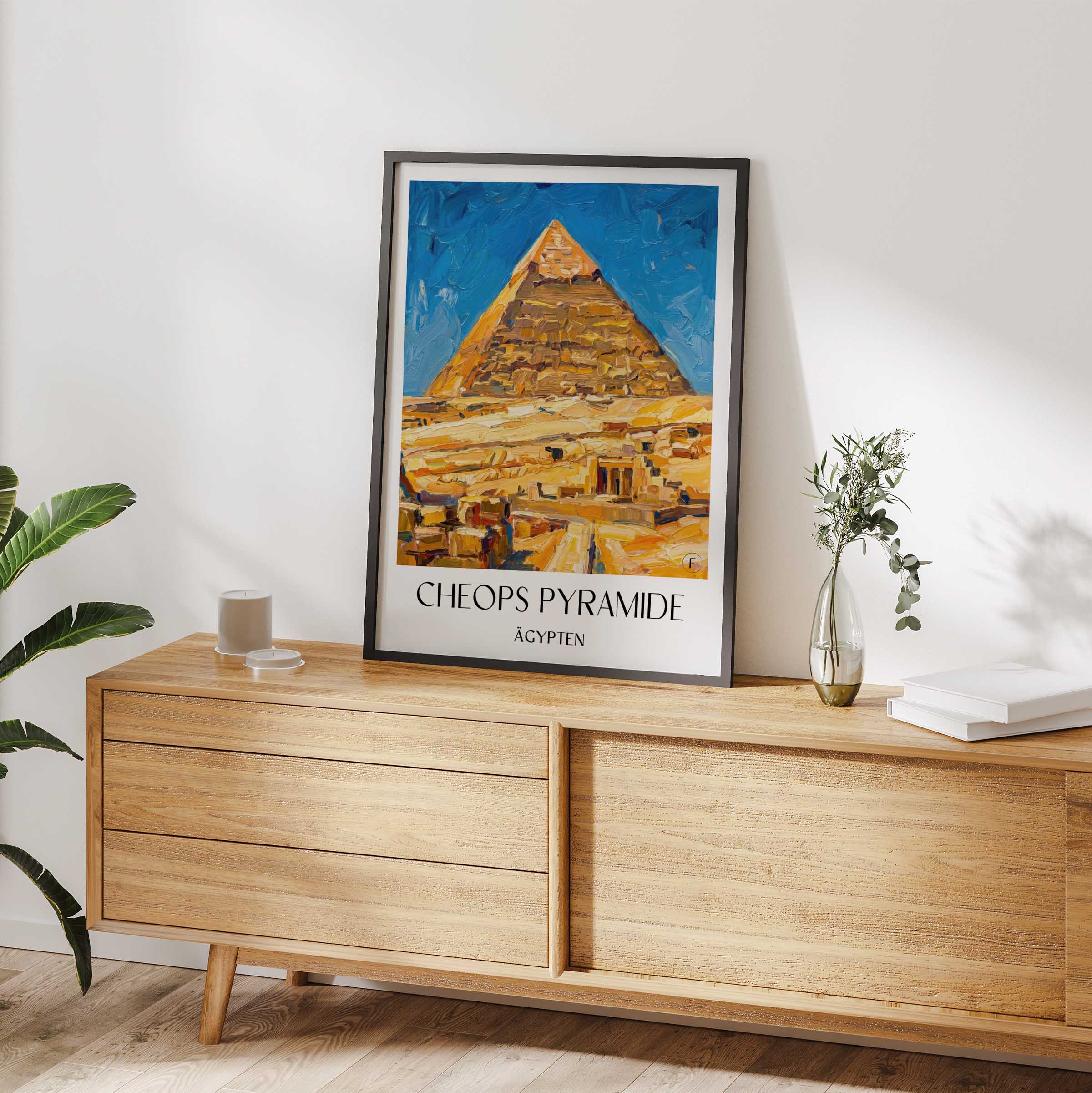 cheops-pyramide-ägypten-poster-oil-painting-oelgemaelde